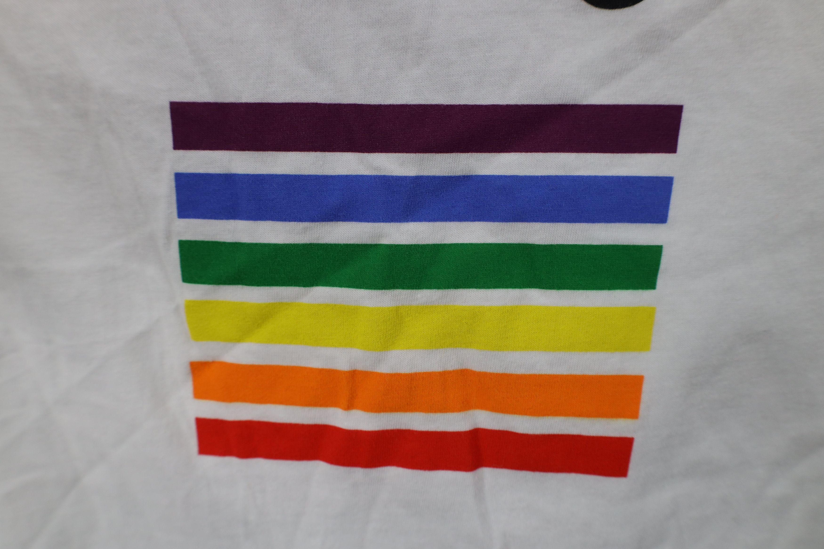 Vintage Stanley Black & Decker Allies Rainbow Gay T-Shirt White Size M / US 6-8 / IT 42-44 - 7 Thumbnail