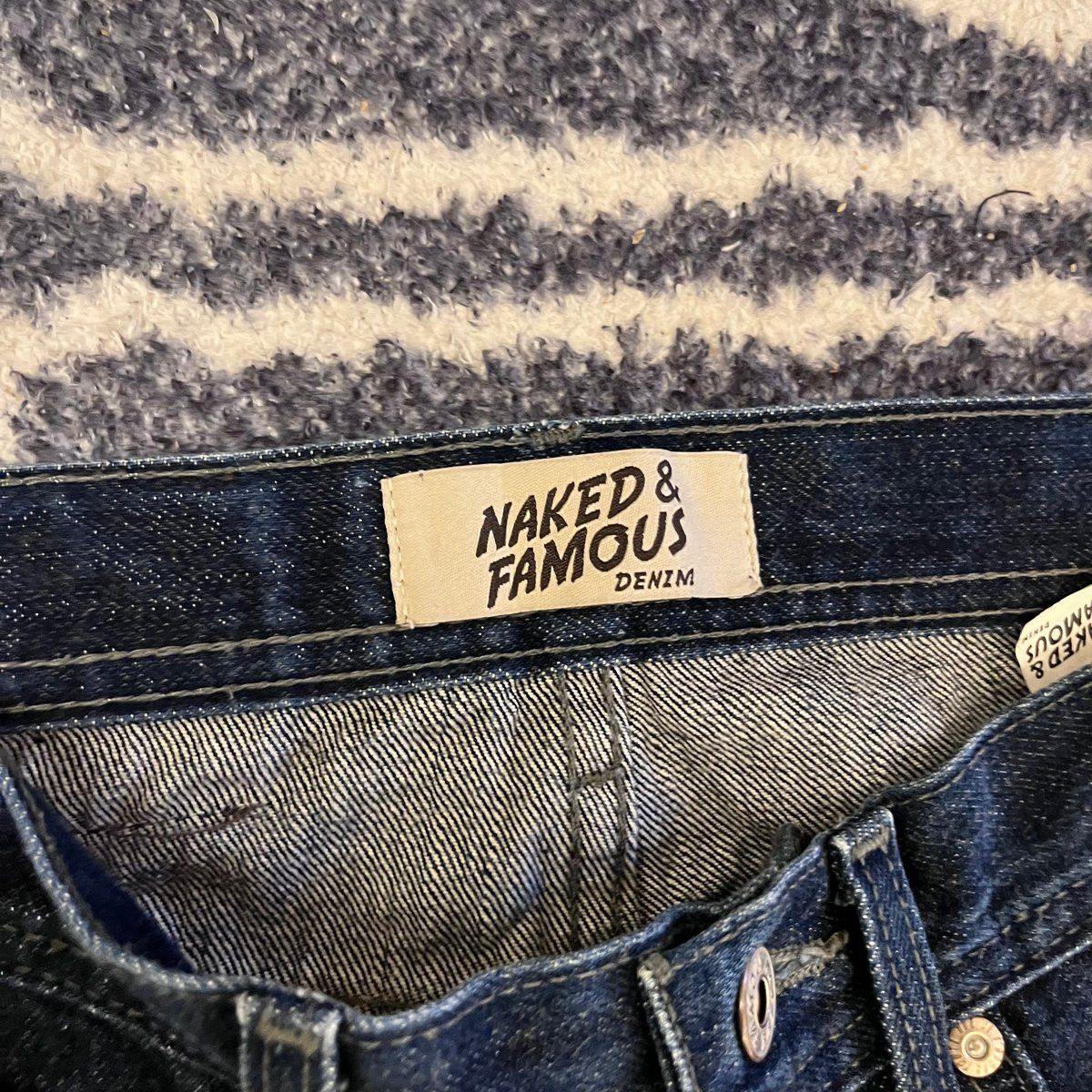 Naked & Famous Naked & Famous Denim Jeans | Indigo Selvedge | 30x30 Size US 30 / EU 46 - 2 Thumbnail
