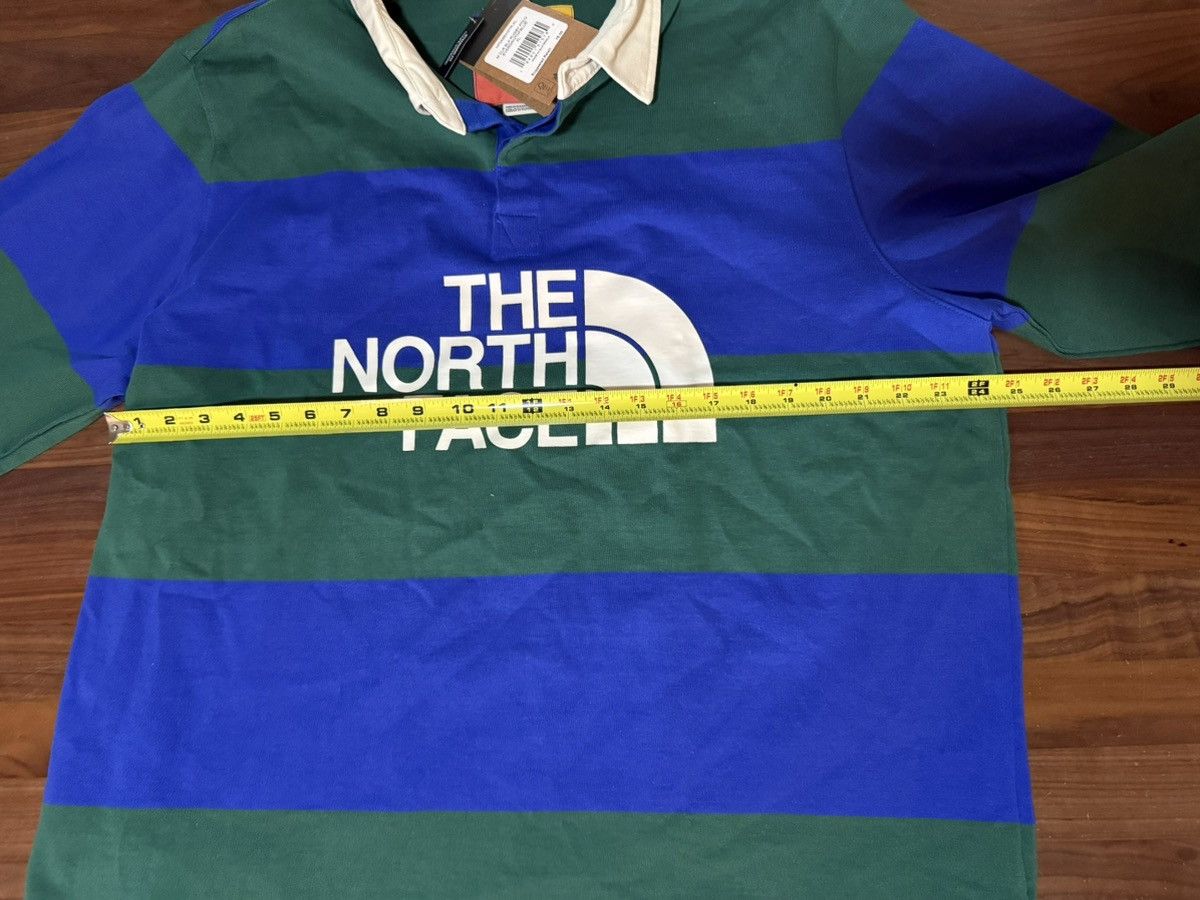 The North Face The North Face Colorblock Big Stripe Logo Rugby Blue Green Size US XL / EU 56 / 4 - 10 Thumbnail