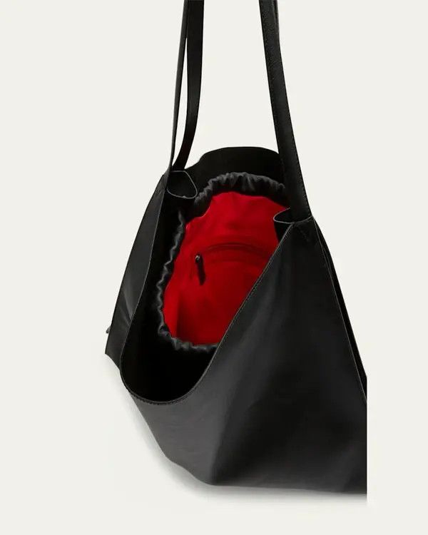 Christian Louboutin oc11z0126 Size: OS/Le 54 Leather Tote Bag in Black Size ONE SIZE - 4 Thumbnail
