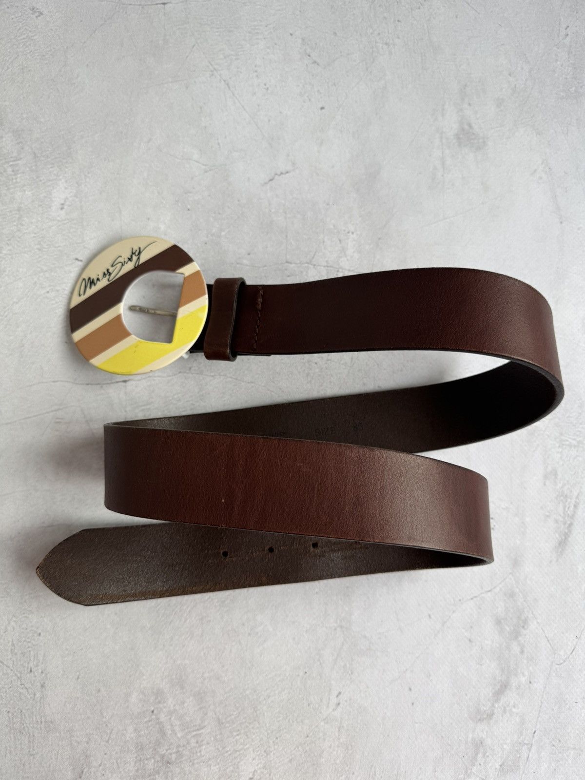 Miss Sixty Miss Sixty Leather Belt Vintage Size ONE SIZE - 1 Thumbnail