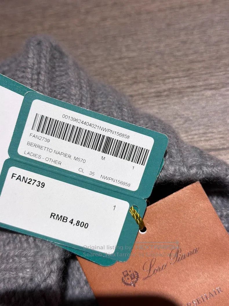 Loro Piana Loro Piana size 54 Cashmere Knit Beanie Size ONE SIZE - 8 Thumbnail