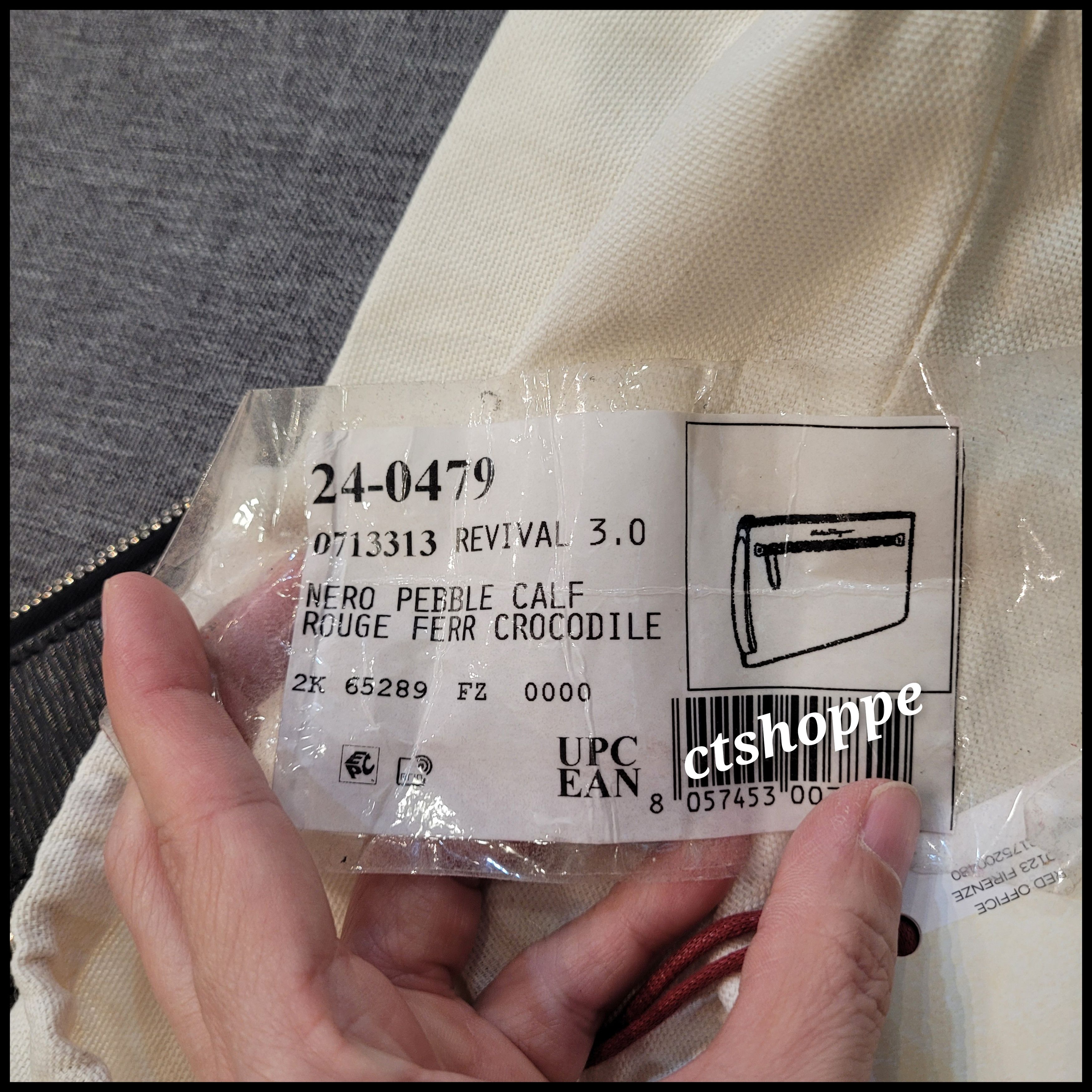 Salvatore Ferragamo Salvatore Ferragamo Revival 3.0 Leather Clutch Size ONE SIZE - 3 Thumbnail