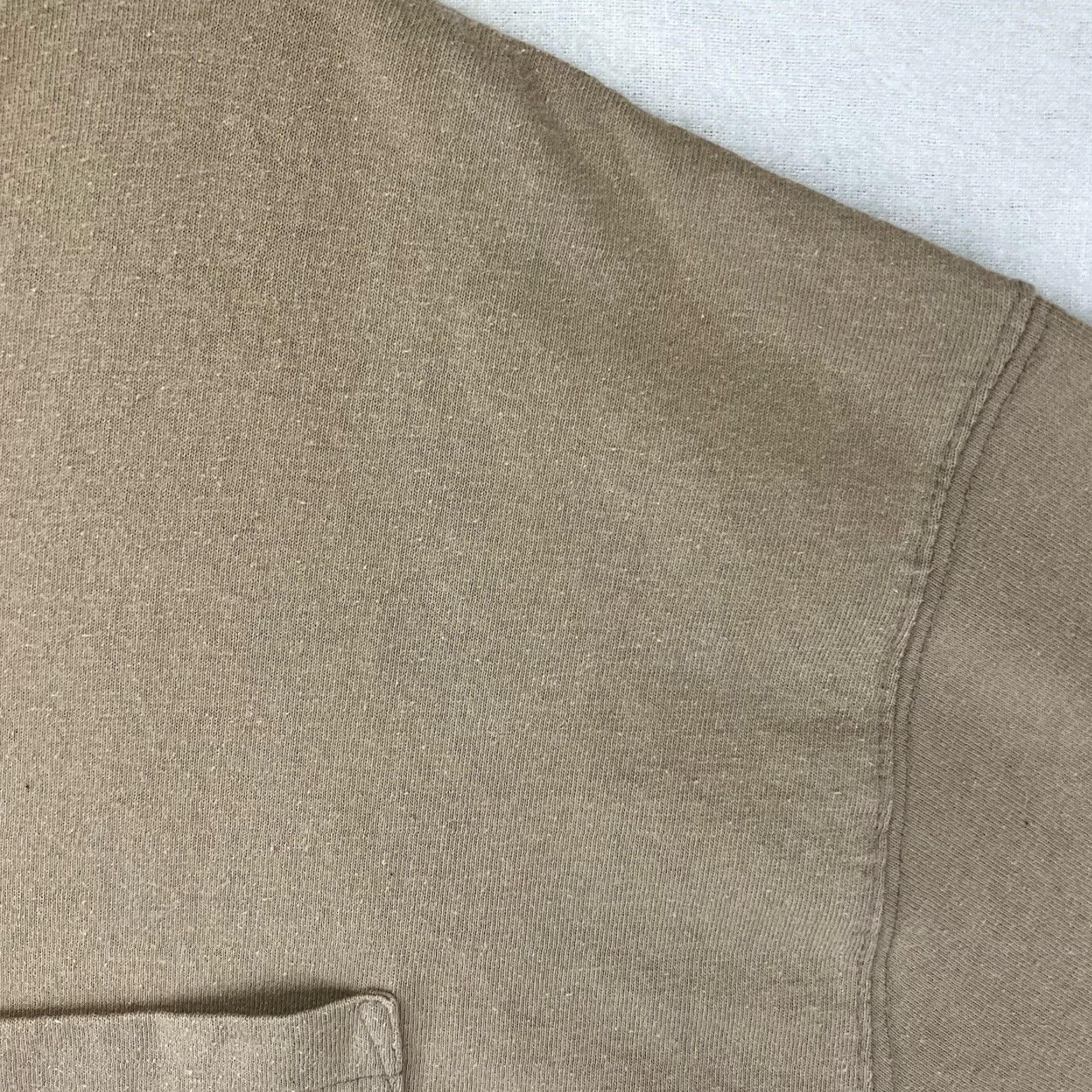 Carhartt Carhartt Mens T-Shirt 3XL Short Sleeve Crew Neck All Cotton Desert Sand Regular Fit Pockets Logo Vintage N/A Size US XXL / EU 58 / 5 - 7 Thumbnail