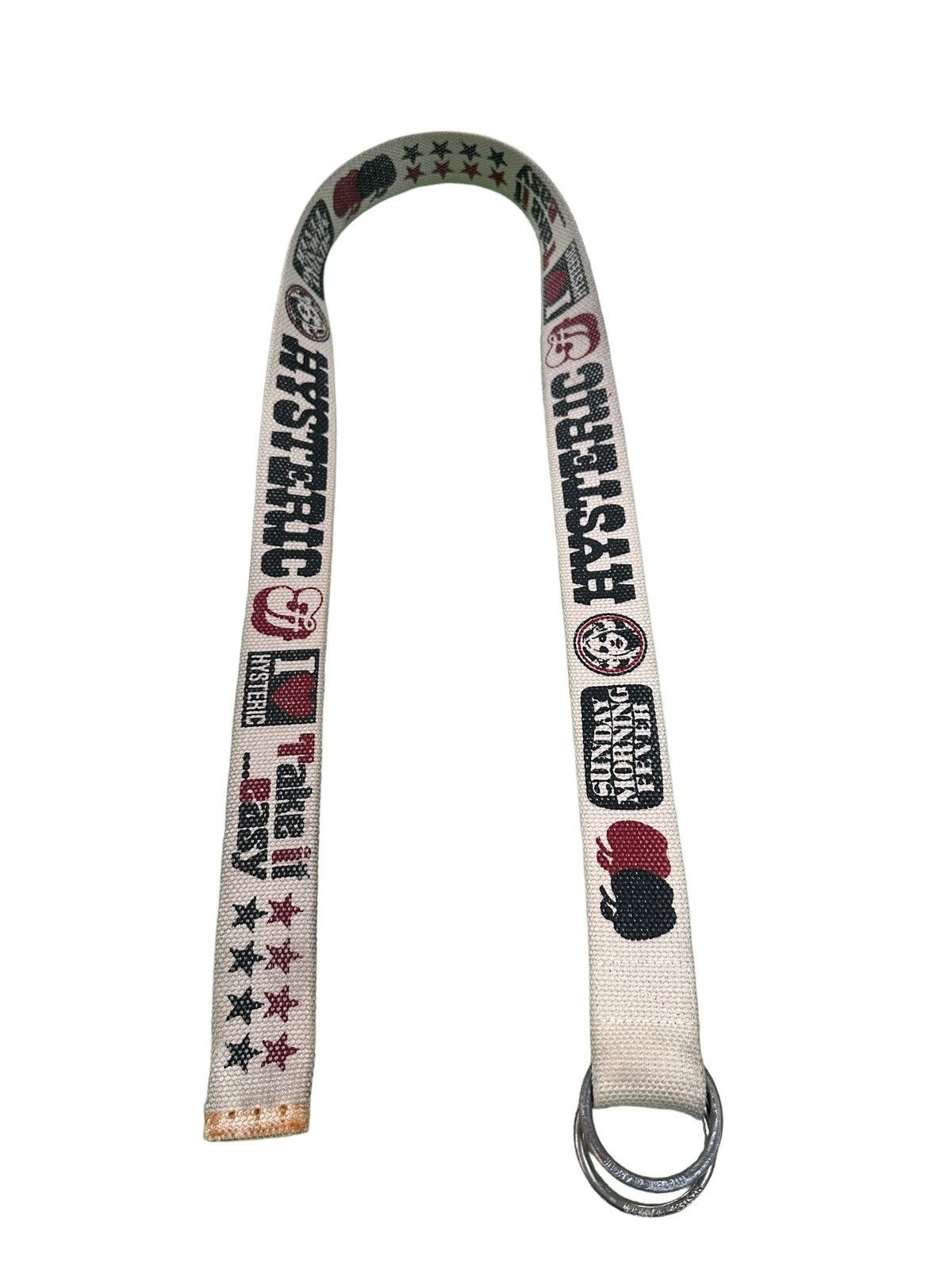 Hysteric Glamour × Vintage HYSTERIC GLAMOUR I LOVE HYSTERIC BELT Size ONE SIZE - 4 Thumbnail