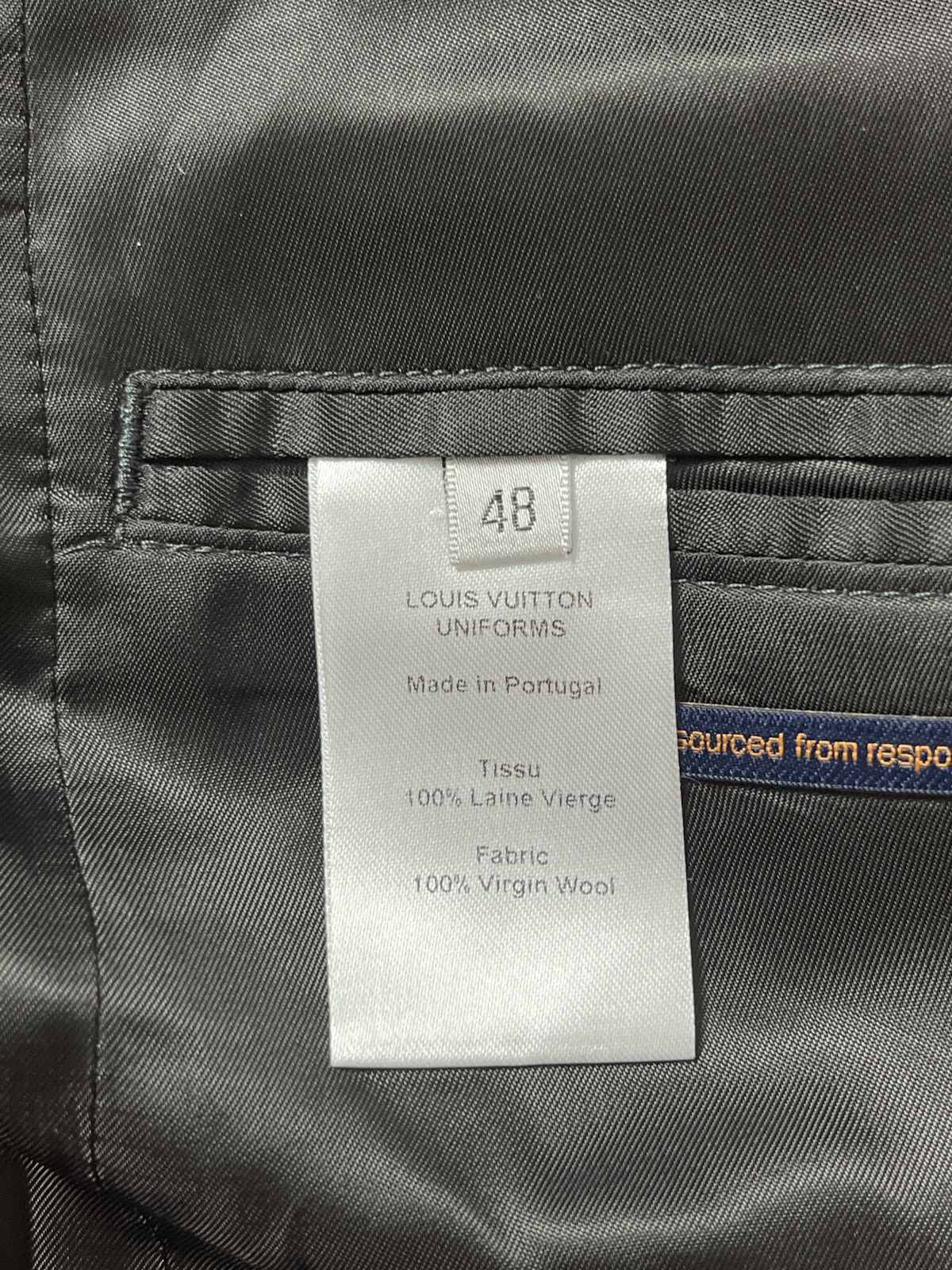 Louis Vuitton DDP Louis Vuitton Uniforms Cigaret Suit Blazer Pants Set Size 38R - 8 Thumbnail