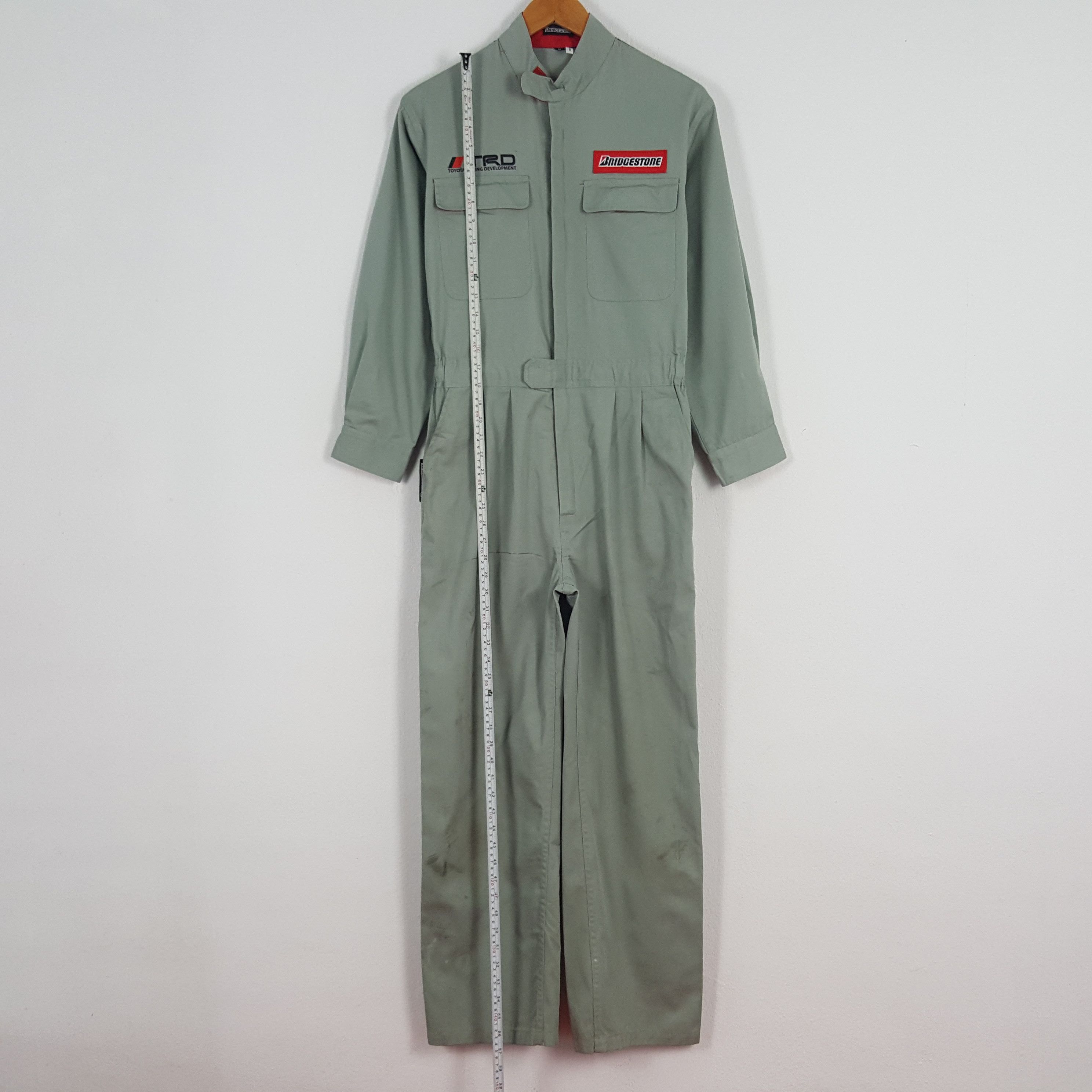 Vintage Vintage Toyota Racing Development TRD Japan Coverall Jacket Size US S / EU 44-46 / 1 - 7 Thumbnail