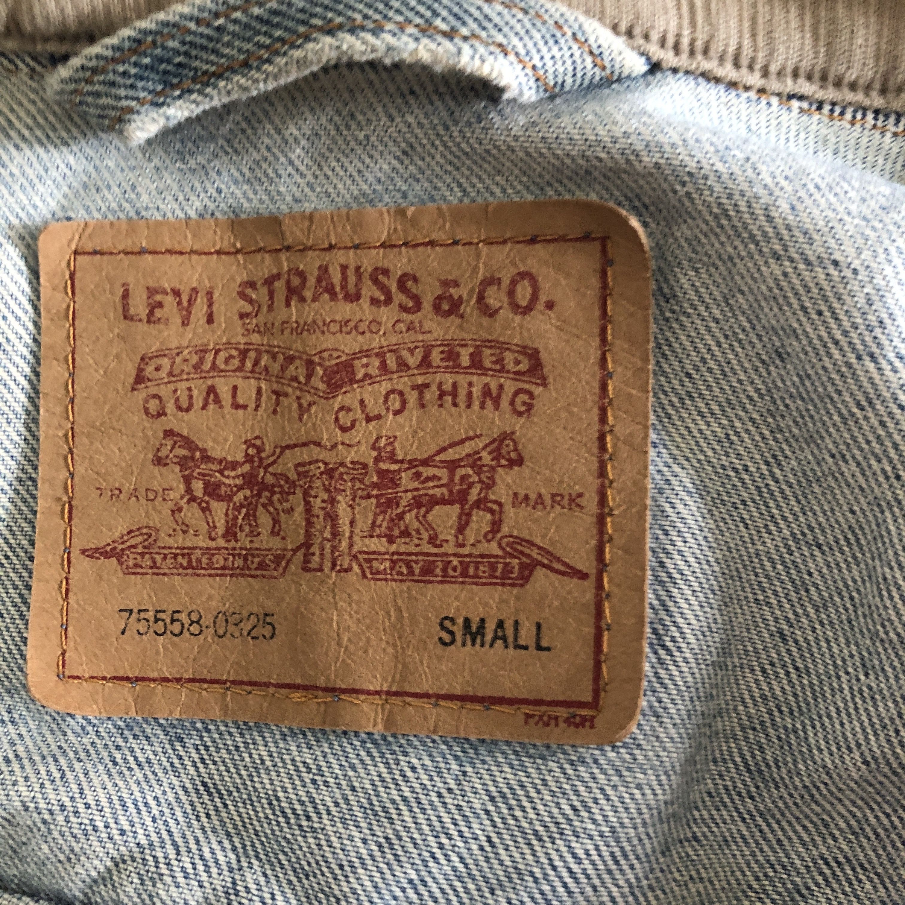 Levi's Vintage Clothing Vintage denim jacket Size US S / EU 44-46 / 1 - 12 Thumbnail