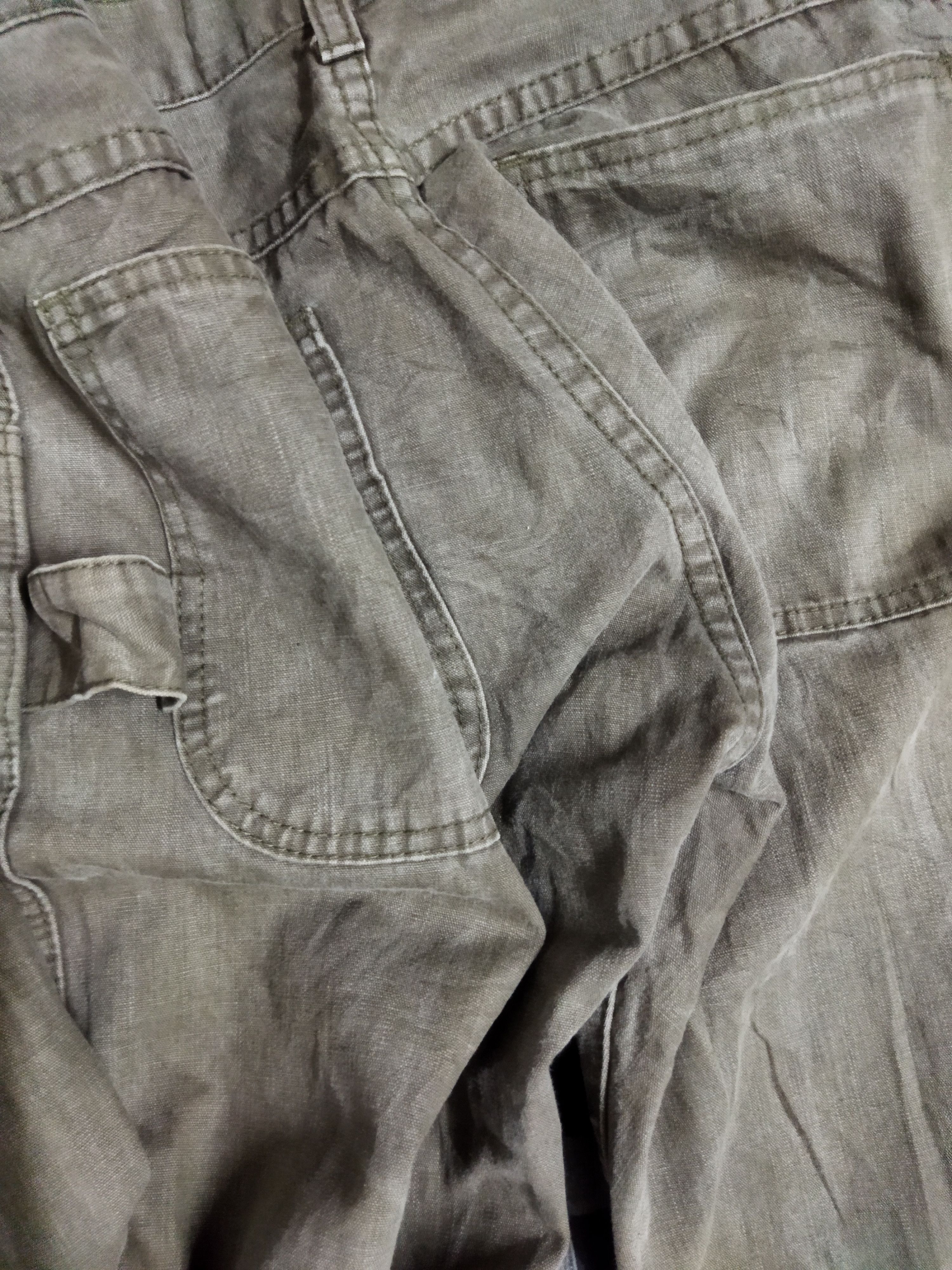 Comme des Garcons 2005 Comme Des Garcons Olive Army Green Carpenter Pants Size US 32 / EU 48 - 4 Thumbnail