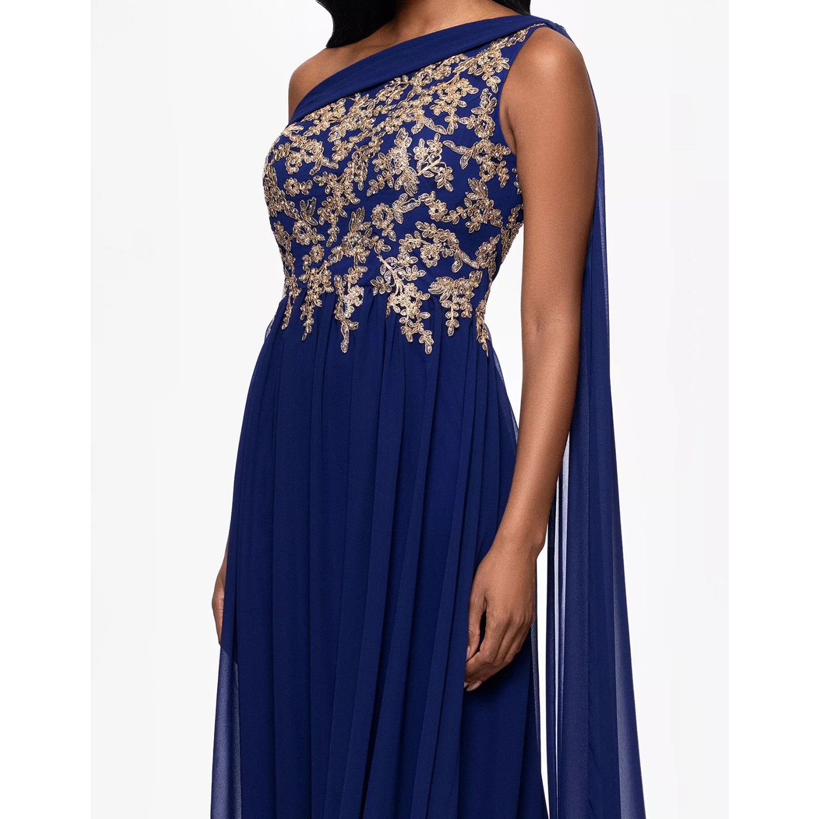Other Betsy & Adam Women's Off-The-Shoulder 14, MSRP: 299$ Size XL / US 12-14 / IT 48-50 - 4 Thumbnail