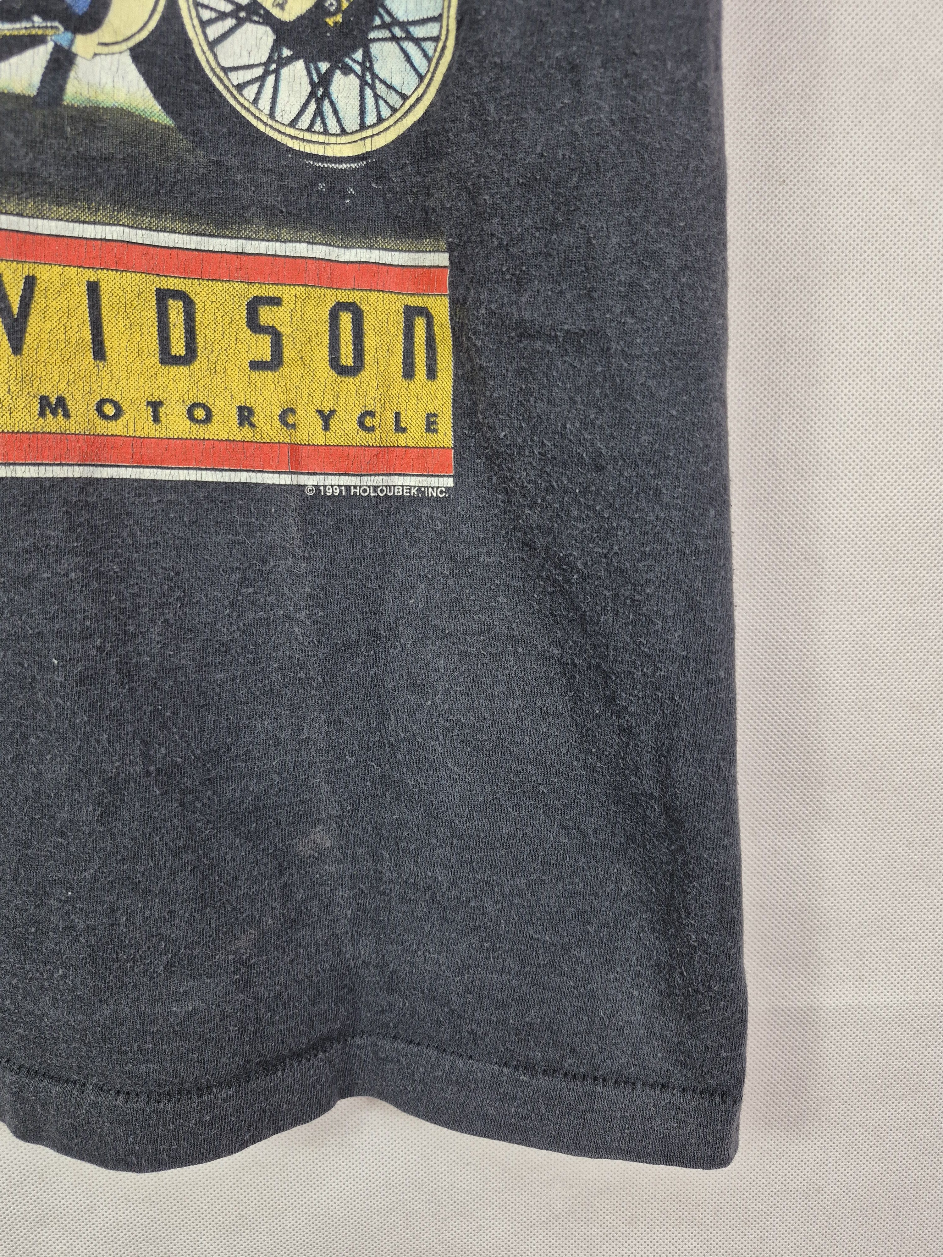 🔥 Vintage 90s Harley Davidson Knucklehead Tee