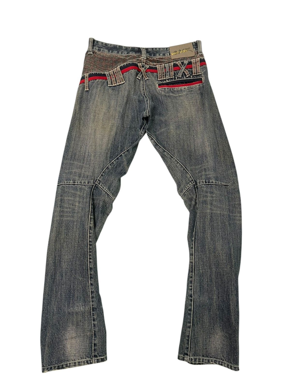 Hysteric Glamour Double Waist Jeans Back Vintage goa amiri cdg julius 3🟦1 Size US 30 / EU 46 - 2 Thumbnail