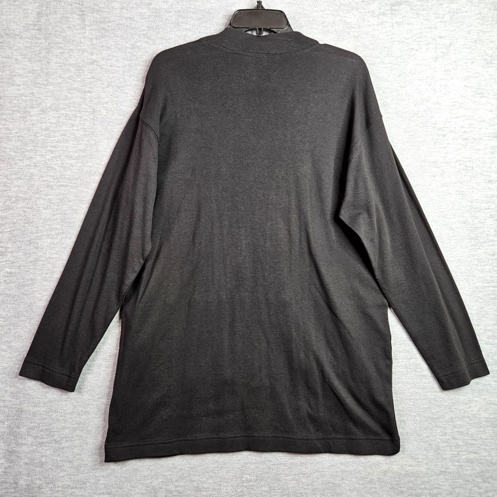 Vintage Vtg Chaus Christmas Sweatshirt Size S Black Crew Neck Pullover Embroidered Graphic 100% Cotton Womens Holiday Size S / US 4 / IT 40 - 2 Thumbnail