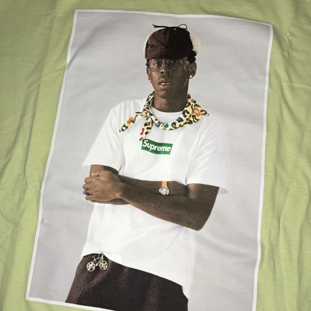 Supreme Supreme Tyler The Creator Tee Pale Mint Medium Size US M / EU 48-50 / 2 - 2 Thumbnail