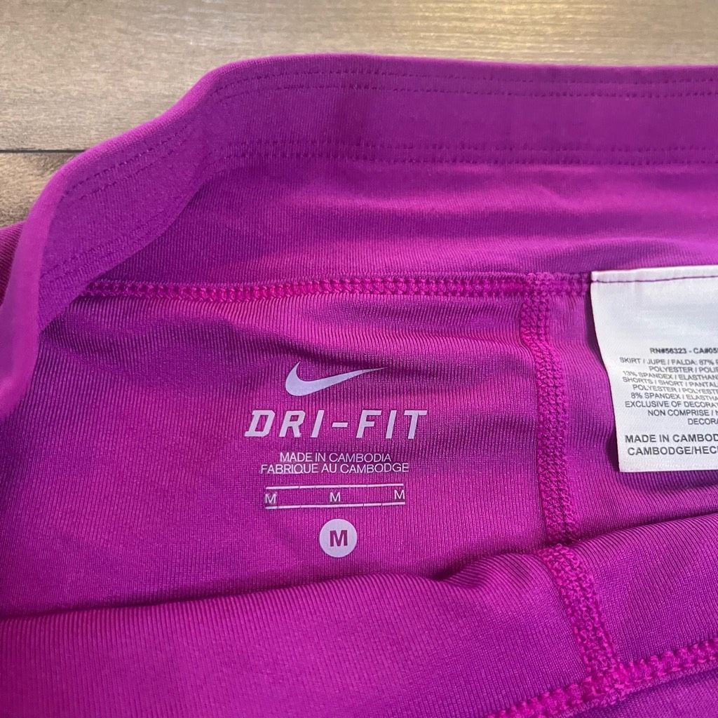 Nike Nike Purple Athletic Tennis Skirt Women Medium Bin K-17 Size 30" / US 8 / IT 44 - 4 Thumbnail