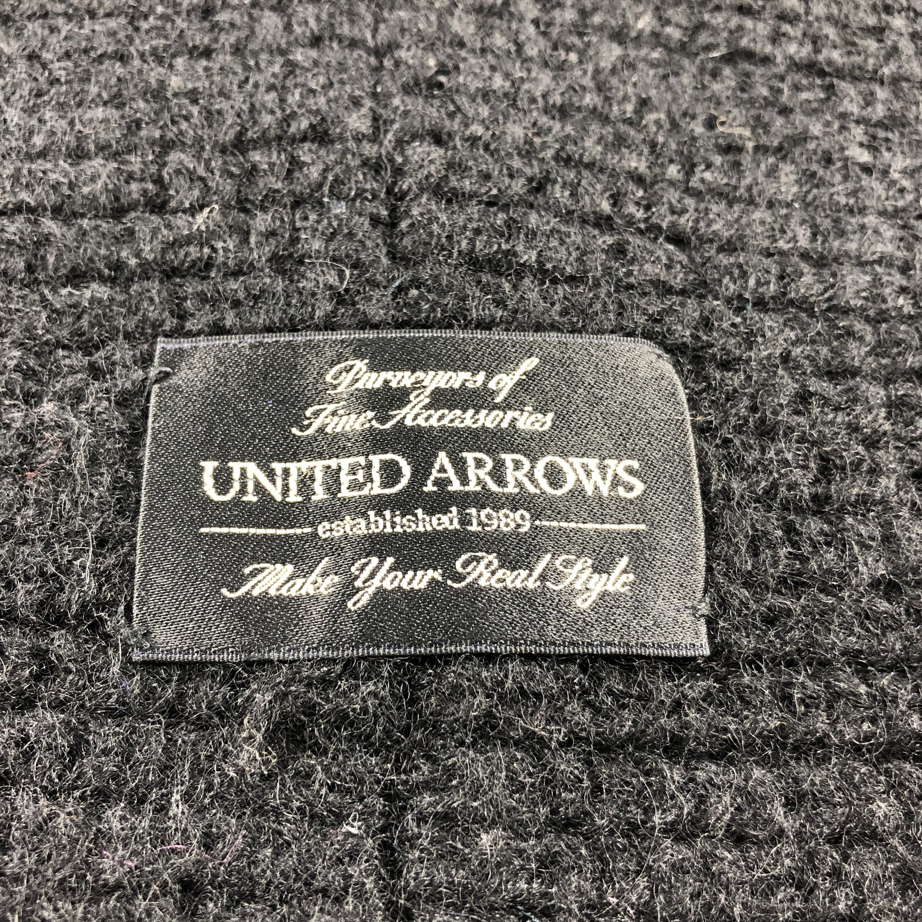 United Arrows United Arrows Black Infinity Snood Scarf Muffler Wool V1052 Size ONE SIZE - 6 Thumbnail