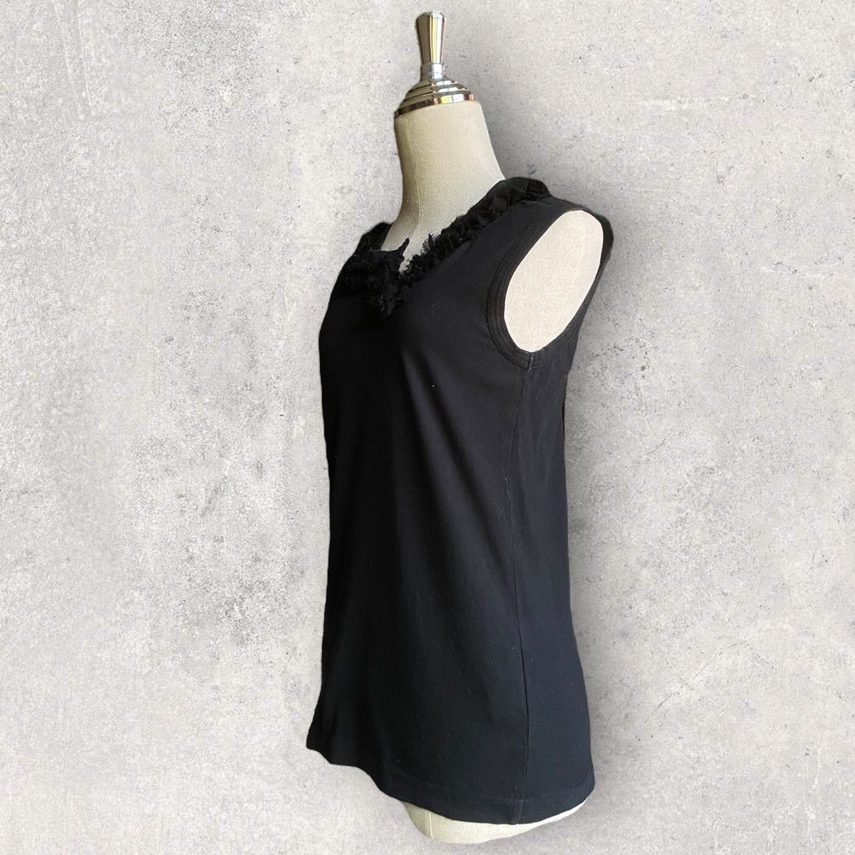 Comme des Garcons Vintage SS00 Neck Frill Sleeveless Size M / US 6-8 / IT 42-44 - 4 Thumbnail