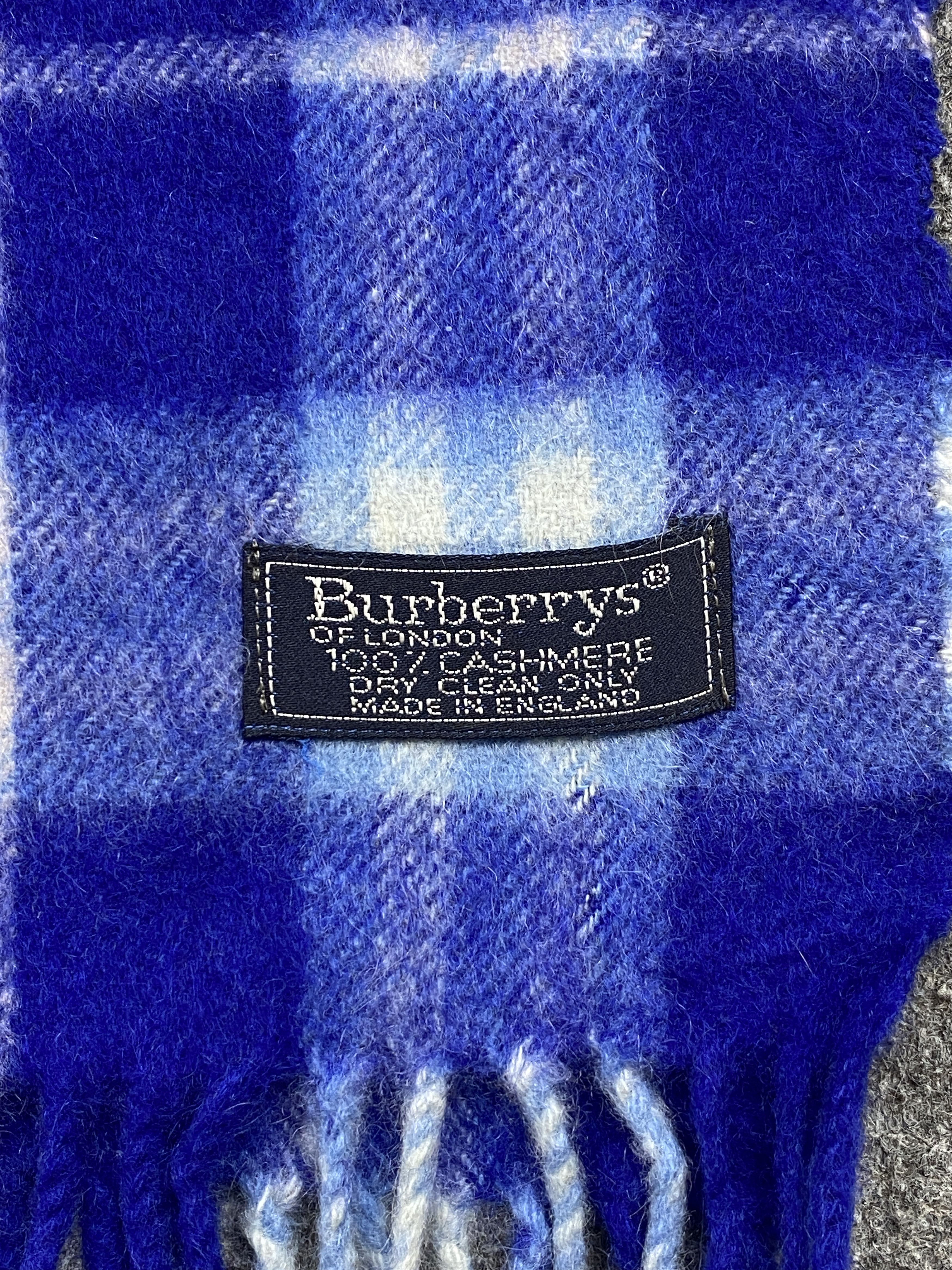 Burberry Burberry Cashmere Scarf / Muffler / Neckwear SC0176 Size ONE SIZE - 7 Thumbnail