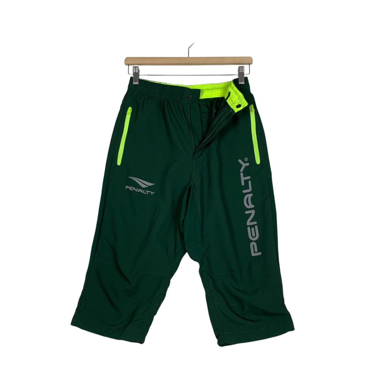 Penalty PENATY BRAZIL Ridgeflex Stretch Green Short Pant #1504-C68 Size US 28 / EU 44 - 11 Thumbnail