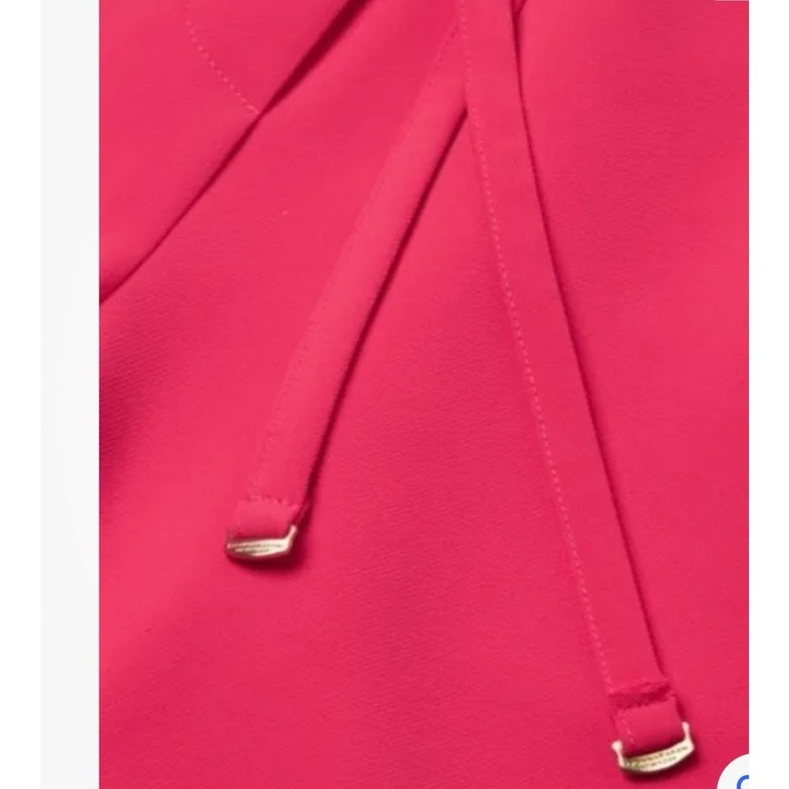 Donna Karan Donna Karan New York Drawstring Trouser Size XL Pink Size 36" / US 14 / IT 50 - 5 Thumbnail