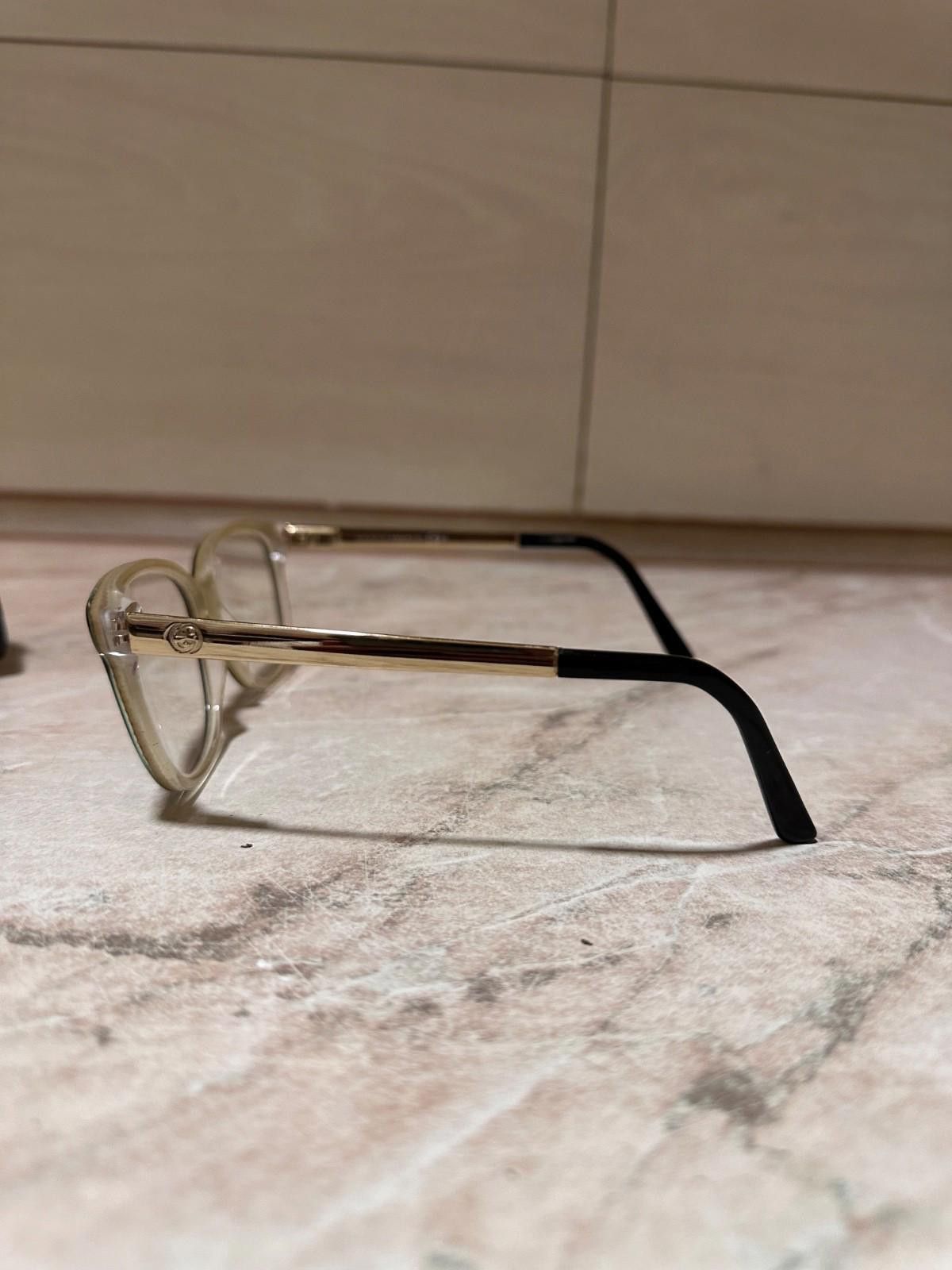 Gucci Eyeglasses Gucci GG-3701 - 4WH BLACK AND GOLD Size ONE SIZE - 2 Thumbnail