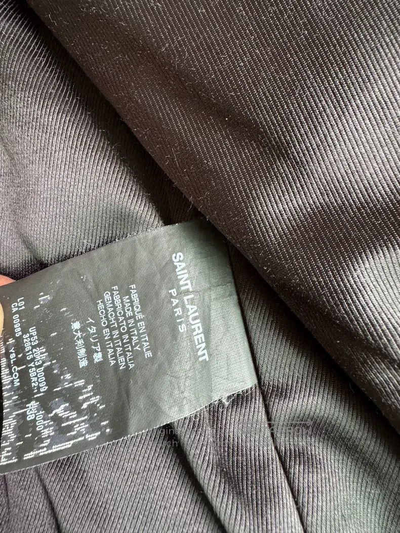 Saint Laurent Paris Saint Laurent Paris The Strongest Motorcycle Leather Jacke Size XS / US 0-2 / IT 36-38 - 4 Thumbnail