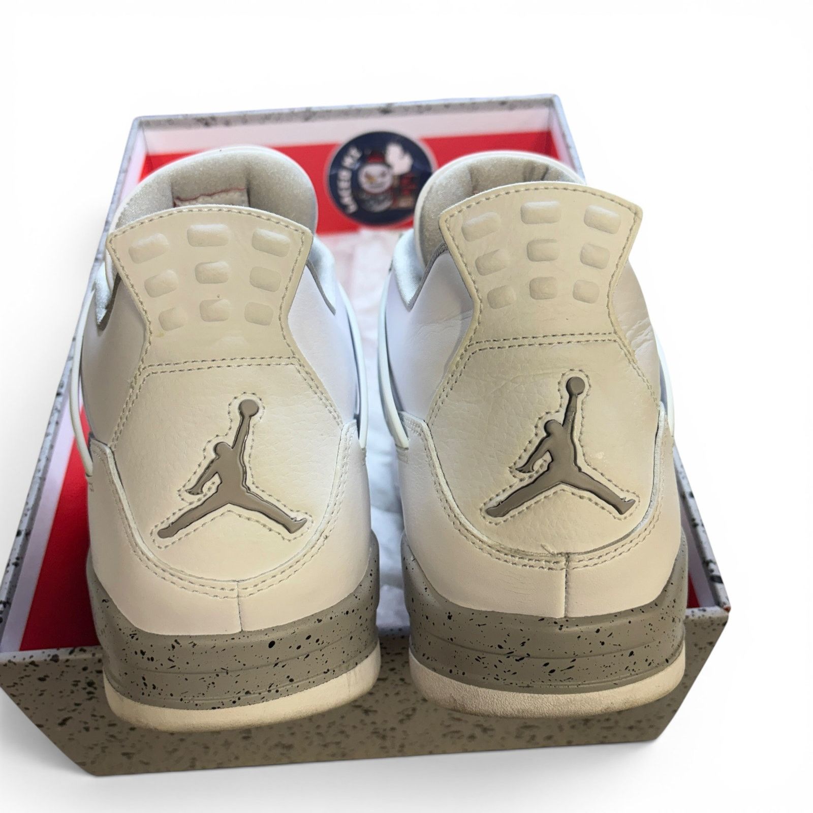 Jordan Brand Size 13 - Jordan 4 Retro "White Oreo" Sneakers Size US 13 / EU 46 - 5 Thumbnail
