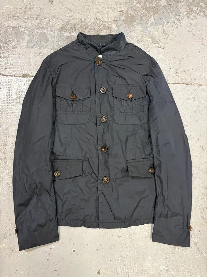 Gucci AW2008 Gucci Navy Field Multi-Pocket Nylon Jacket Size US M / EU 48-50 / 2 - 1 Thumbnail