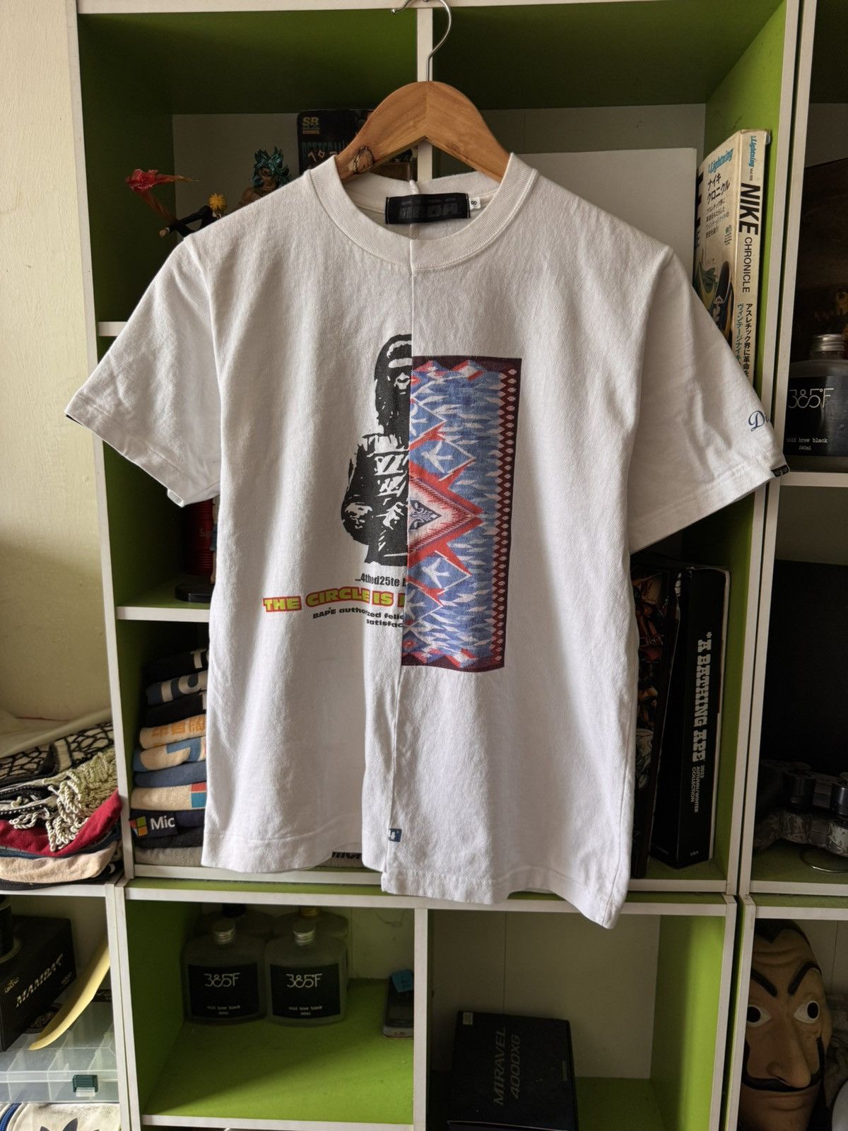 Bape × Neighborhood BAPE X NEIGHBORHOOD SPLIT TEE🔥 Size US S / EU 44-46 / 1 - 1 Thumbnail