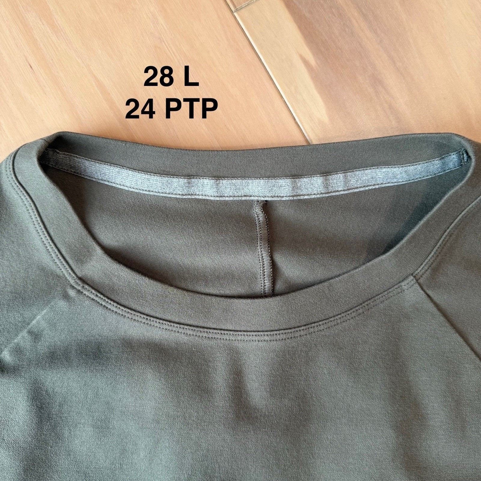 Lululemon Lululemon City Sweat Crew Neck Large Green Sweatshirt Size US L / EU 52-54 / 3 - 6 Thumbnail