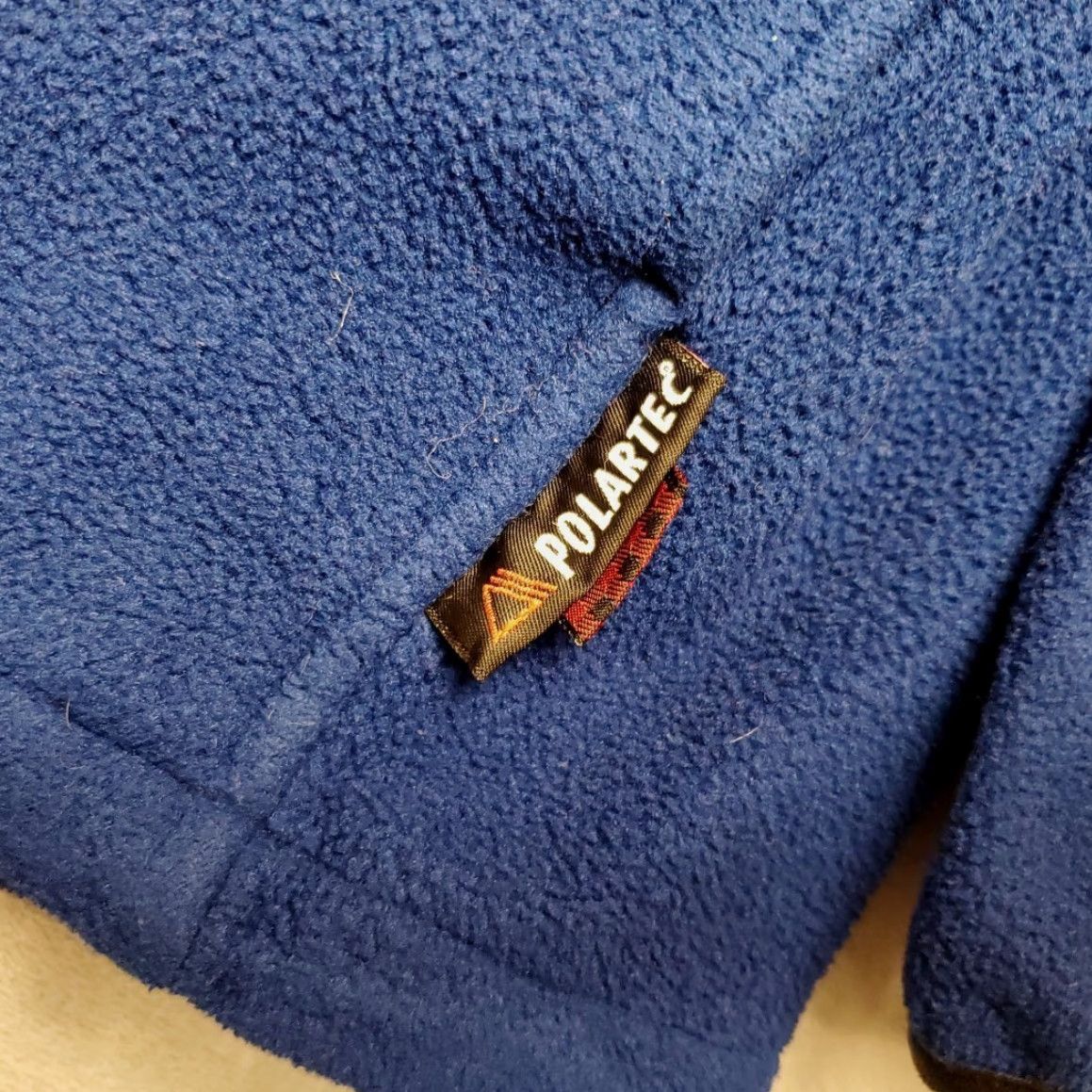 Vintage VINTAGE Woolrich Jacket Mens L Blue Polartec Fleece Full Zip Outdoors Gorp Size US L / EU 52-54 / 3 - 5 Thumbnail