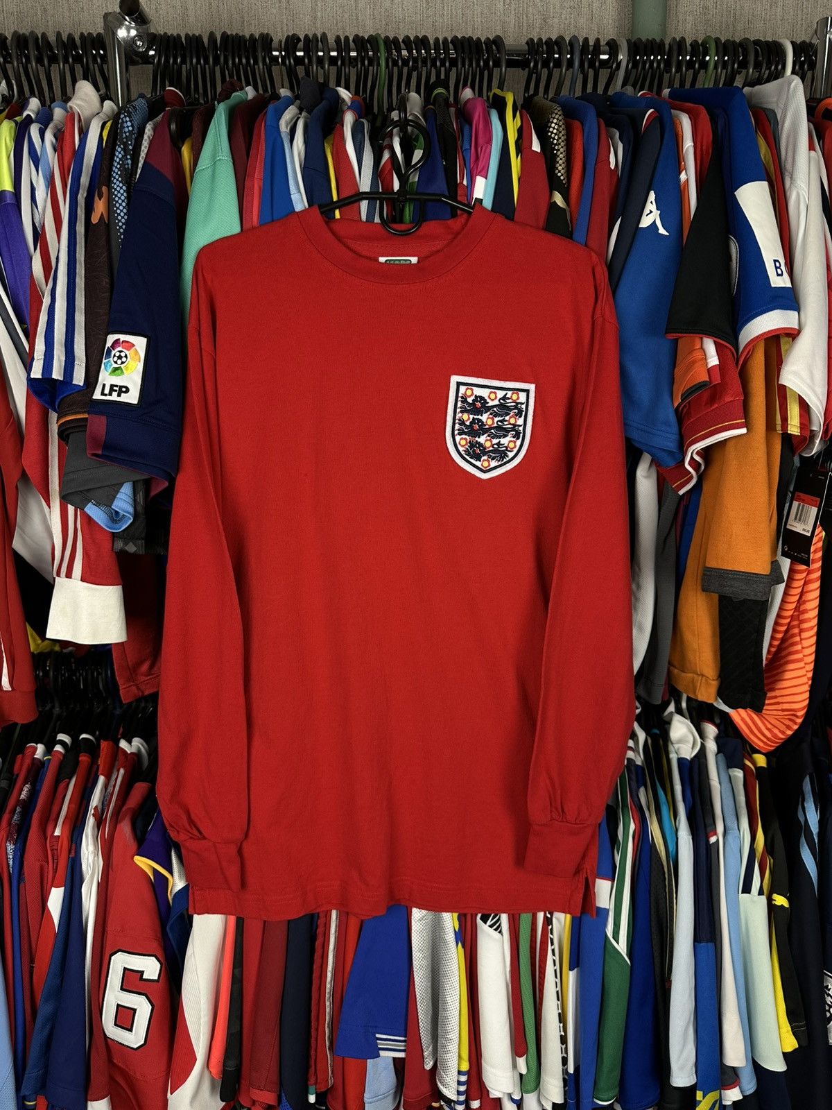 Other England Remake football Retro shirt 1966 Jersey Score Draw Size US M / EU 48-50 / 2 - 1 Thumbnail