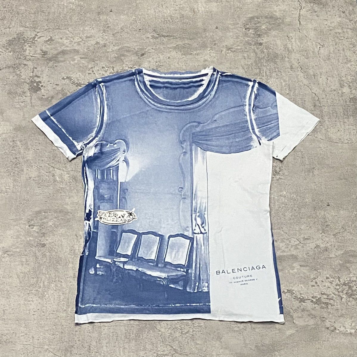 Balenciaga Balenciaga FW12 Graphic Tshirt Size US M / EU 48-50 / 2 - 1 Thumbnail