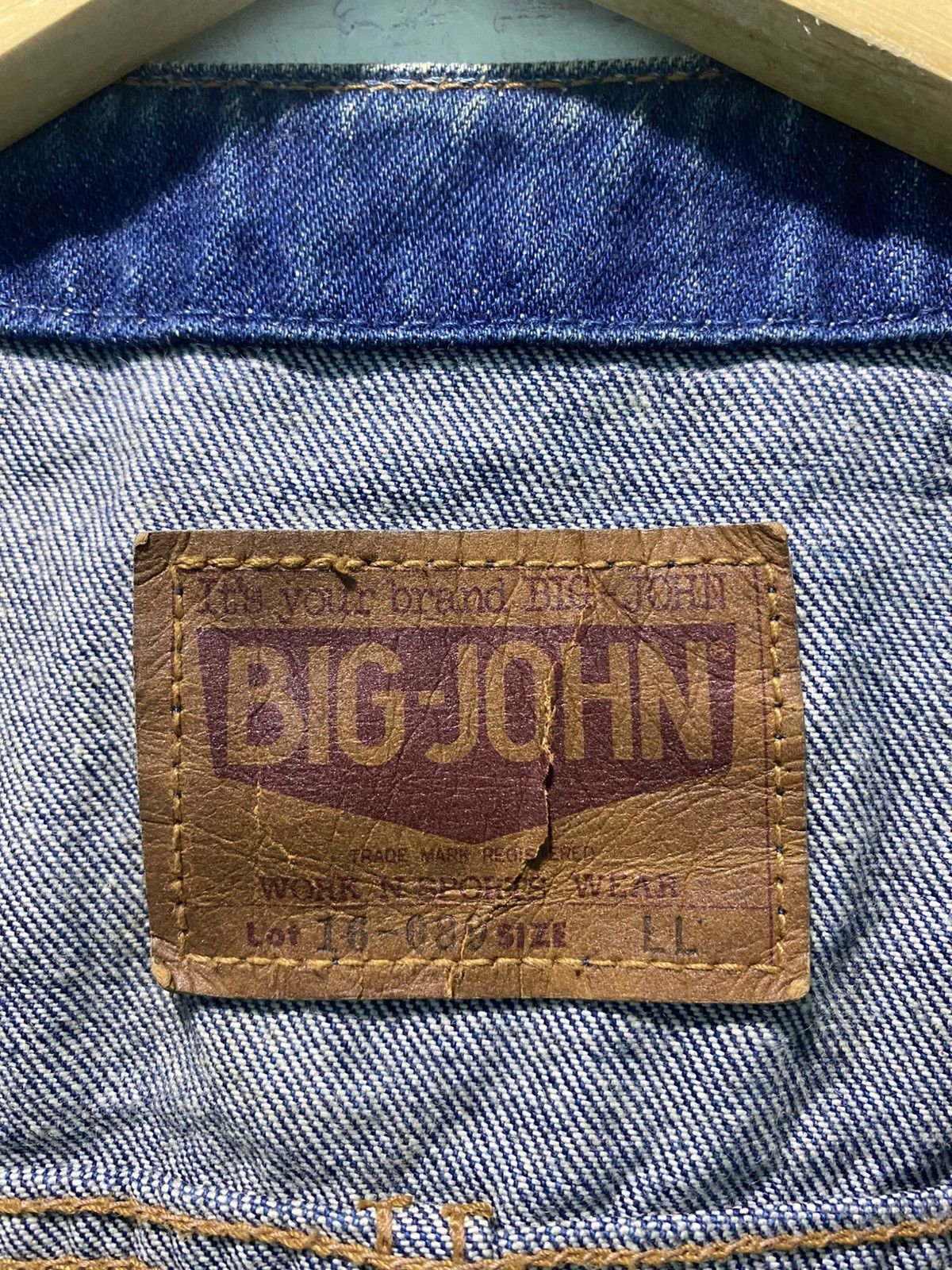 Big John Vintage Big John Denim Sleeveless Sportwear Size US S / EU 44-46 / 1 - 7 Thumbnail
