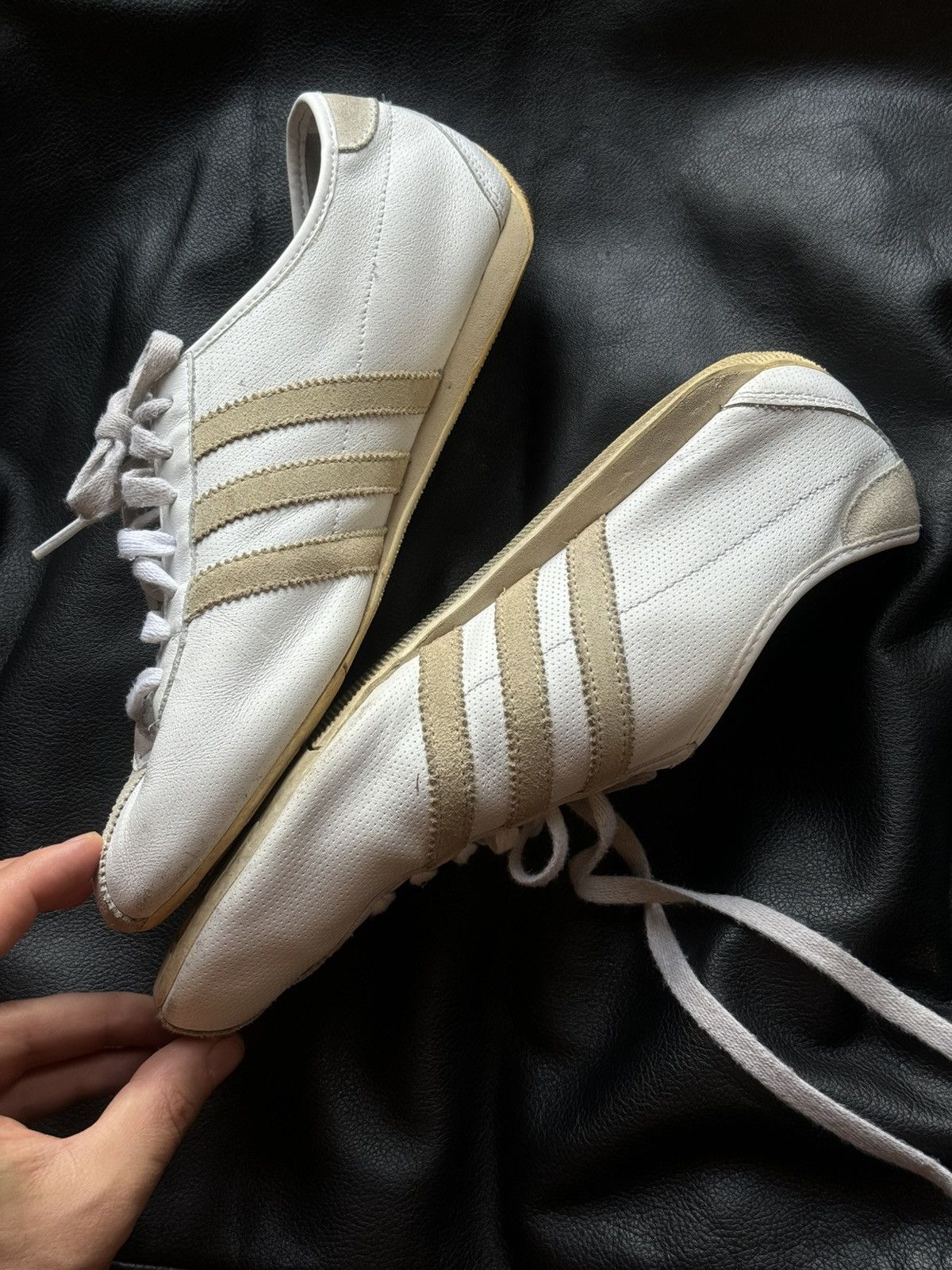 Adidas 2006 Rare Adidas Okapi white Vintage low racing sneaker Size US 8.5 / IT 38.5 - 11 Thumbnail