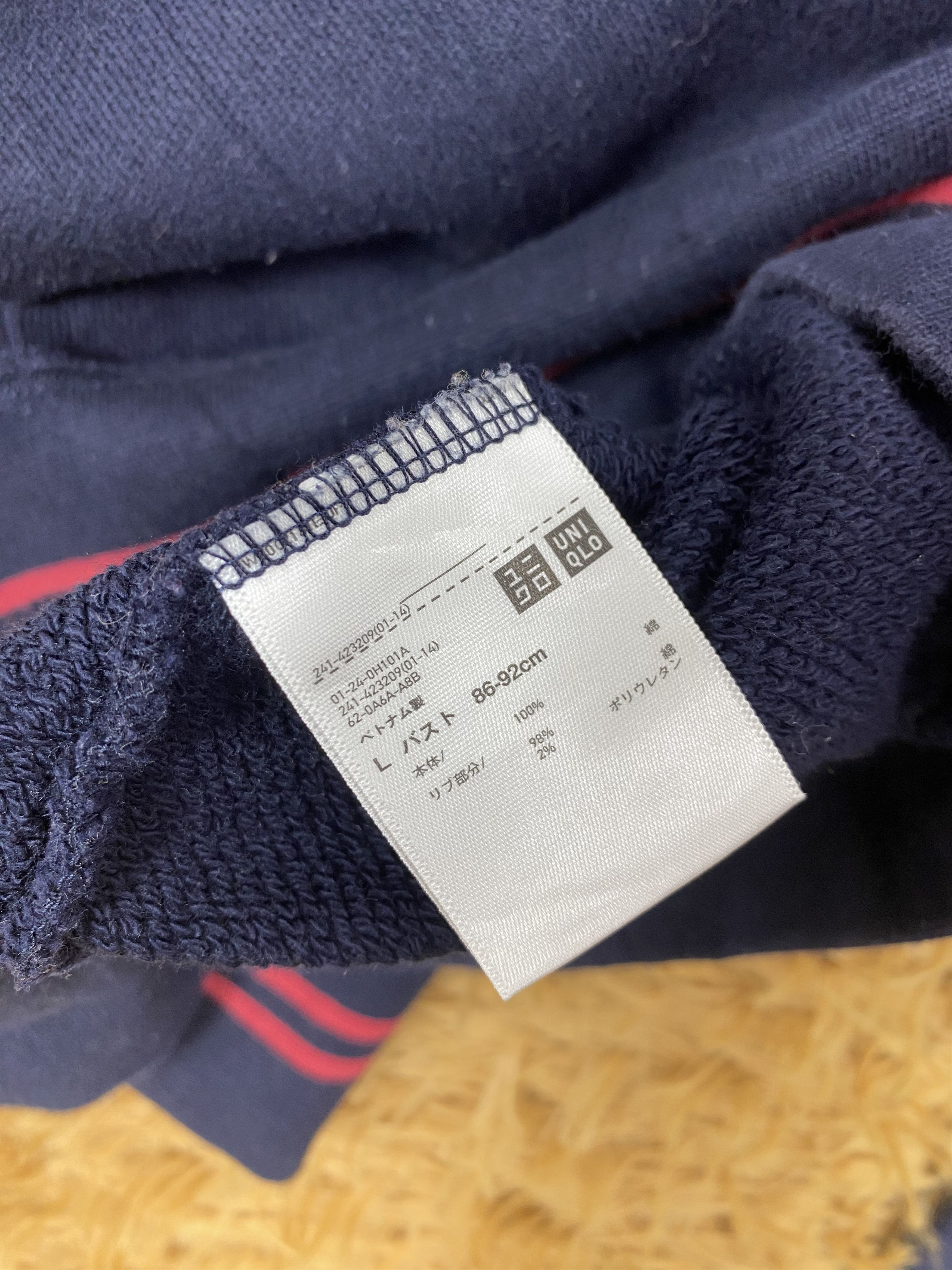 Uniqlo Vintage Ines De La Fressange X Uniqlo HalfZipper Sweatshirts Size US S / EU 44-46 / 1 - 6 Thumbnail