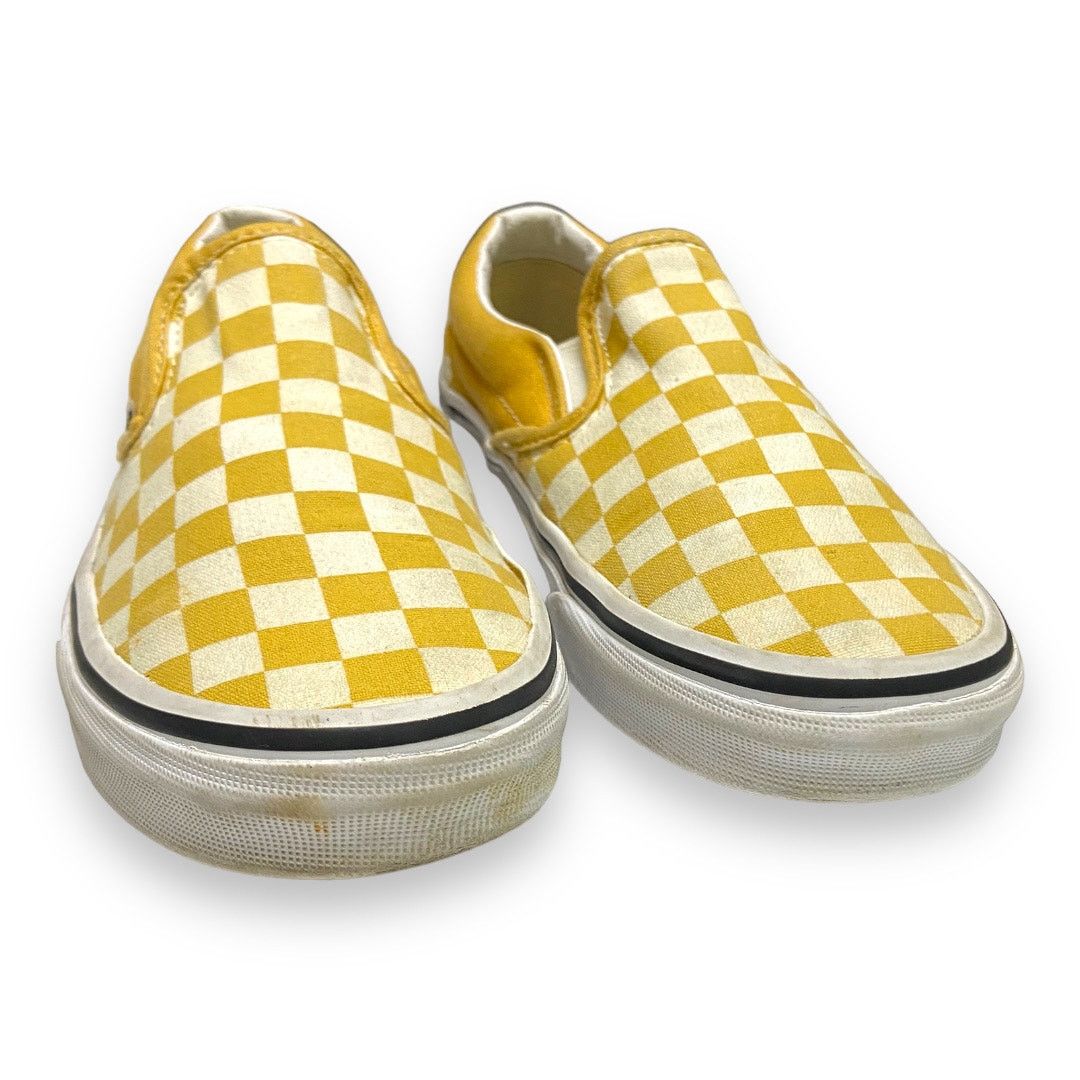 Yellow vans size 7 fashion