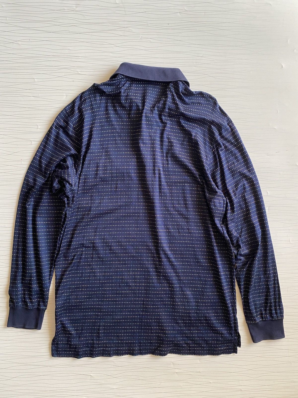 Christian Dior Monsieur Vintage Christian Dior Long Sleeve Polo Tee Size US L / EU 52-54 / 3 - 16 Thumbnail