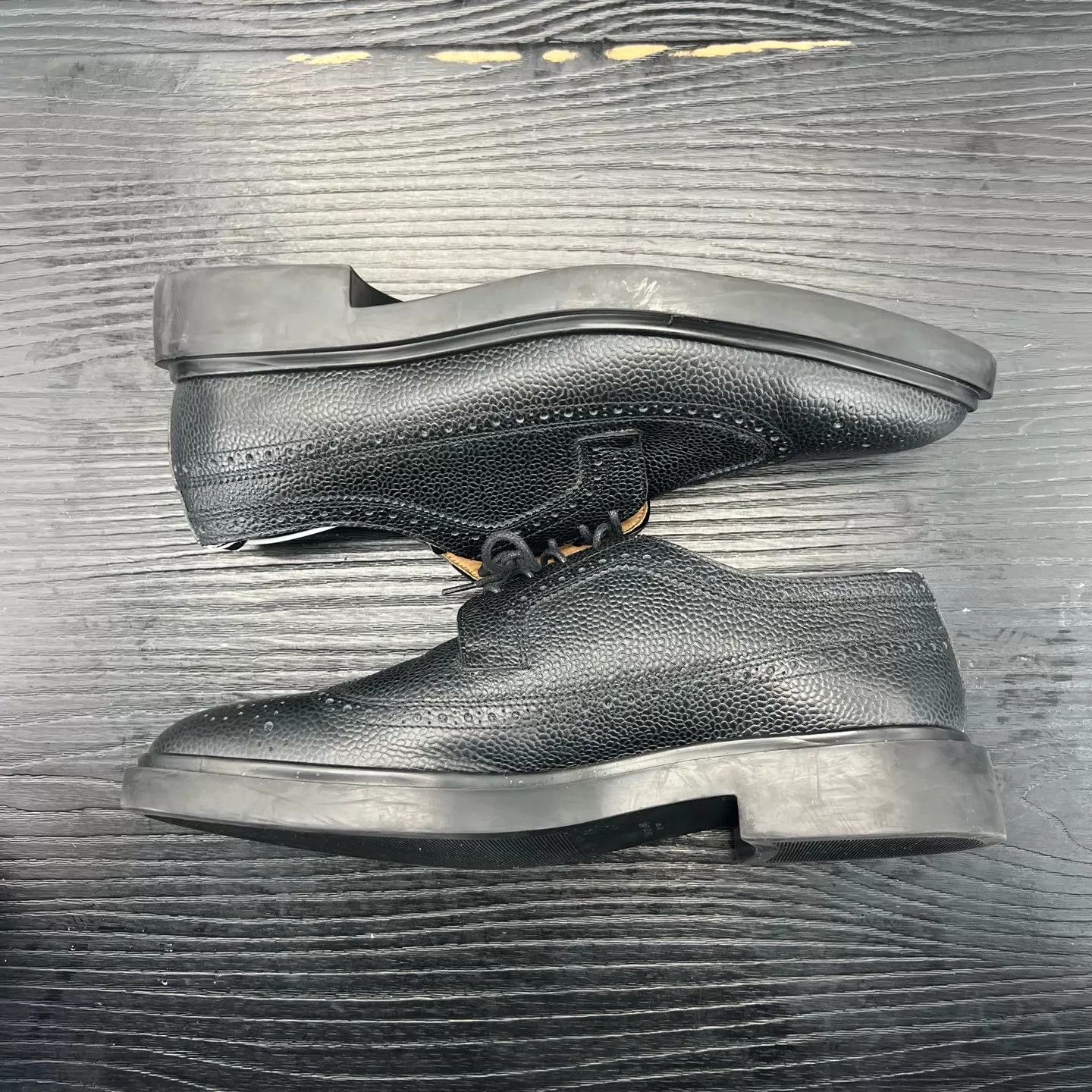 Thom Browne TB Carved Black Dress Shoes 42 with Box Like New Size US 9 / EU 42 - 2 Thumbnail