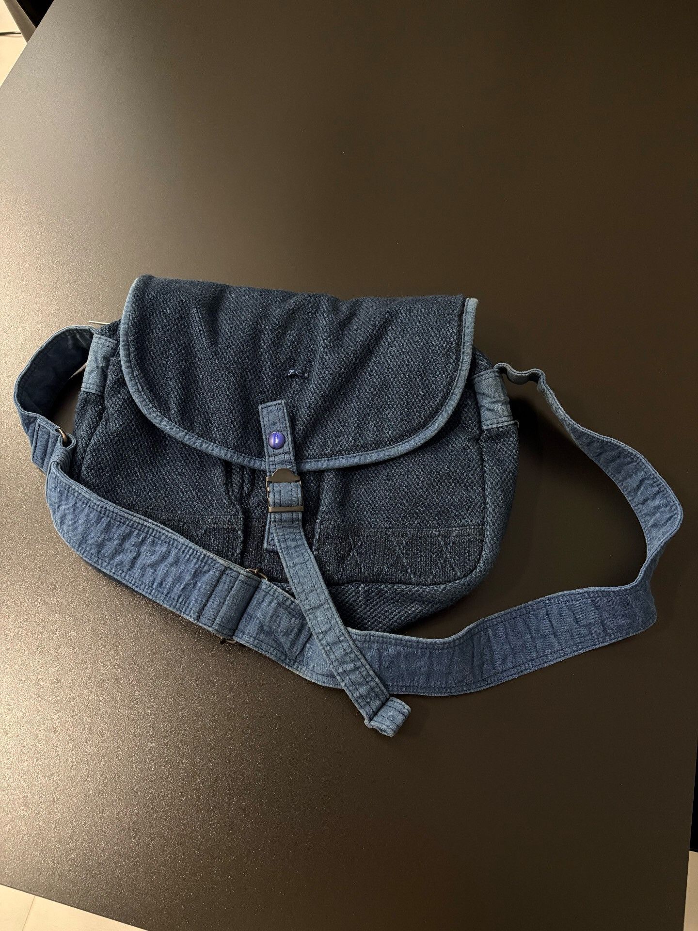 Porter Classic Porter Classic Kendo Indigo Shoulder Bag Size ONE SIZE - 1 Thumbnail