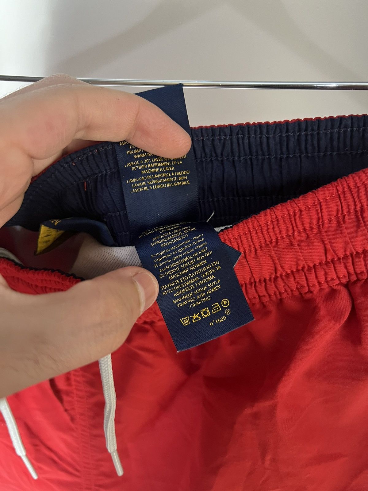 Polo Ralph Lauren × Vintage VERY RARE POLO RALPH LAUREN NYLON DESIGNER SHORTS Y2K 90s Size US 34 / EU 50 - 10 Thumbnail