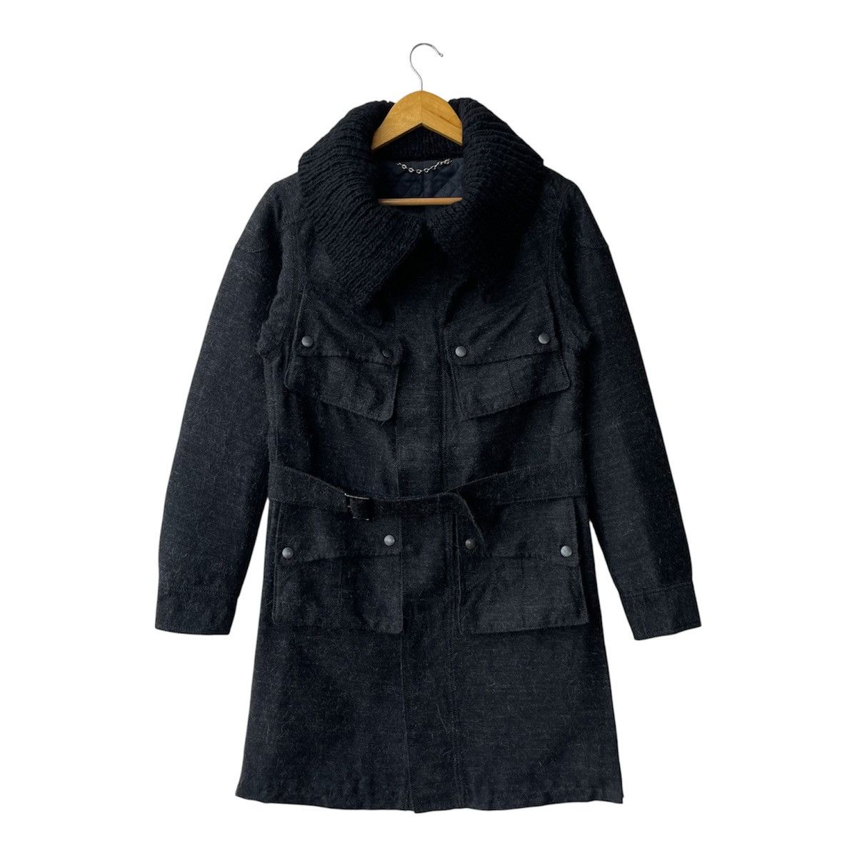 Maison MIHARA YASUHIRO Archive Mihara Yasuhiro Hybrid Wool-Silk Field Coat Size US S / EU 44-46 / 1 - 5 Thumbnail