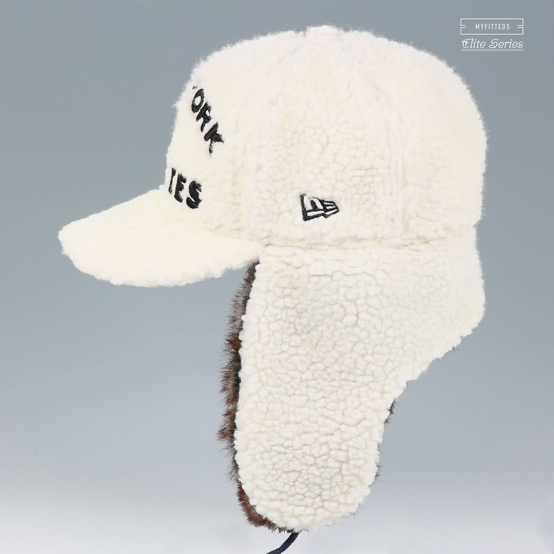Hat Club NEW YORK YANKEES 75TH WS SHERPA DOG EAR NEW ERA FITTED CAP Size ONE SIZE - 7 Thumbnail