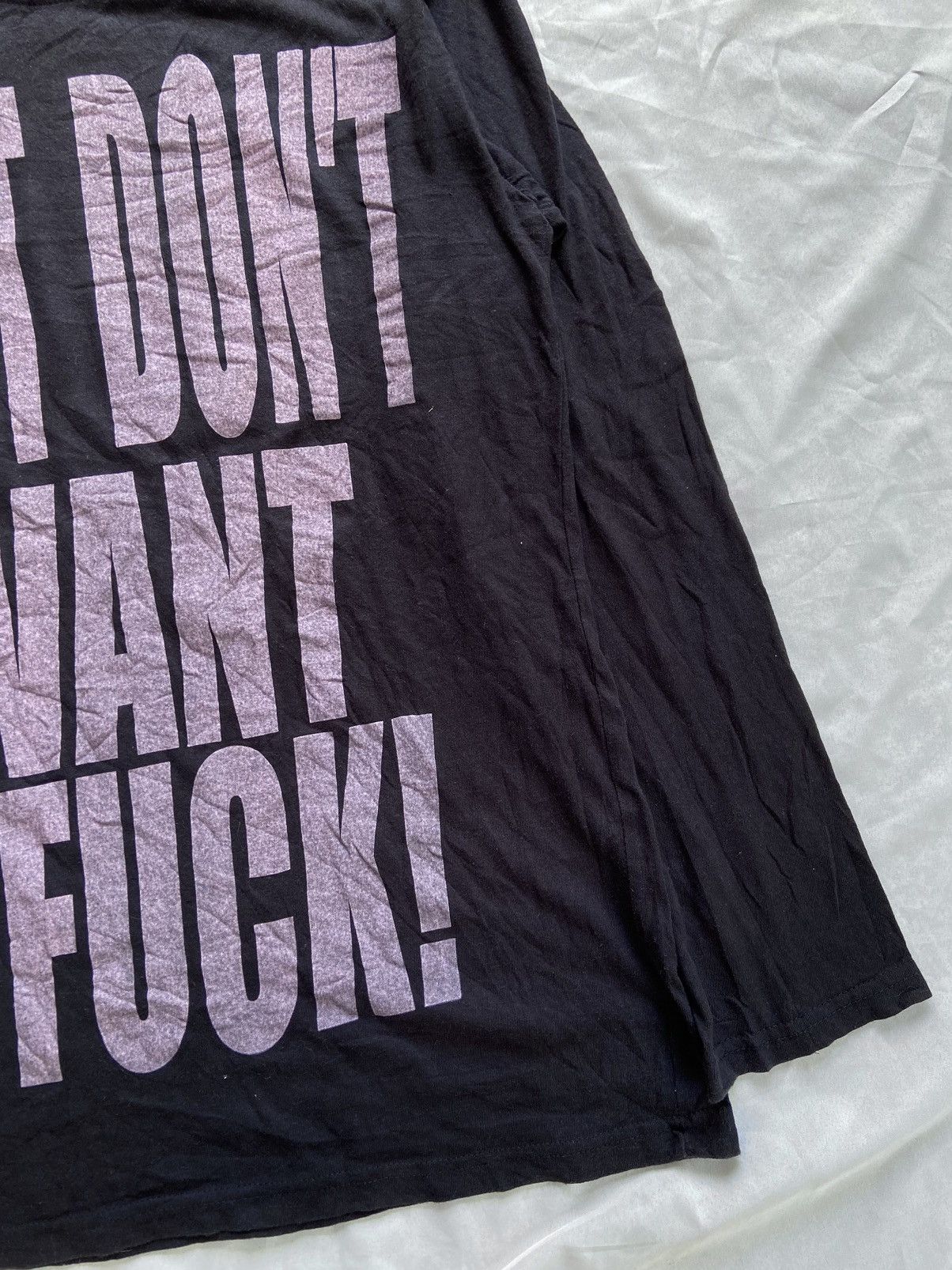 Japanese Brand JUST DONT WANT A FU⚡️K LONG SLEEVE Size US XL / EU 56 / 4 - 5 Thumbnail