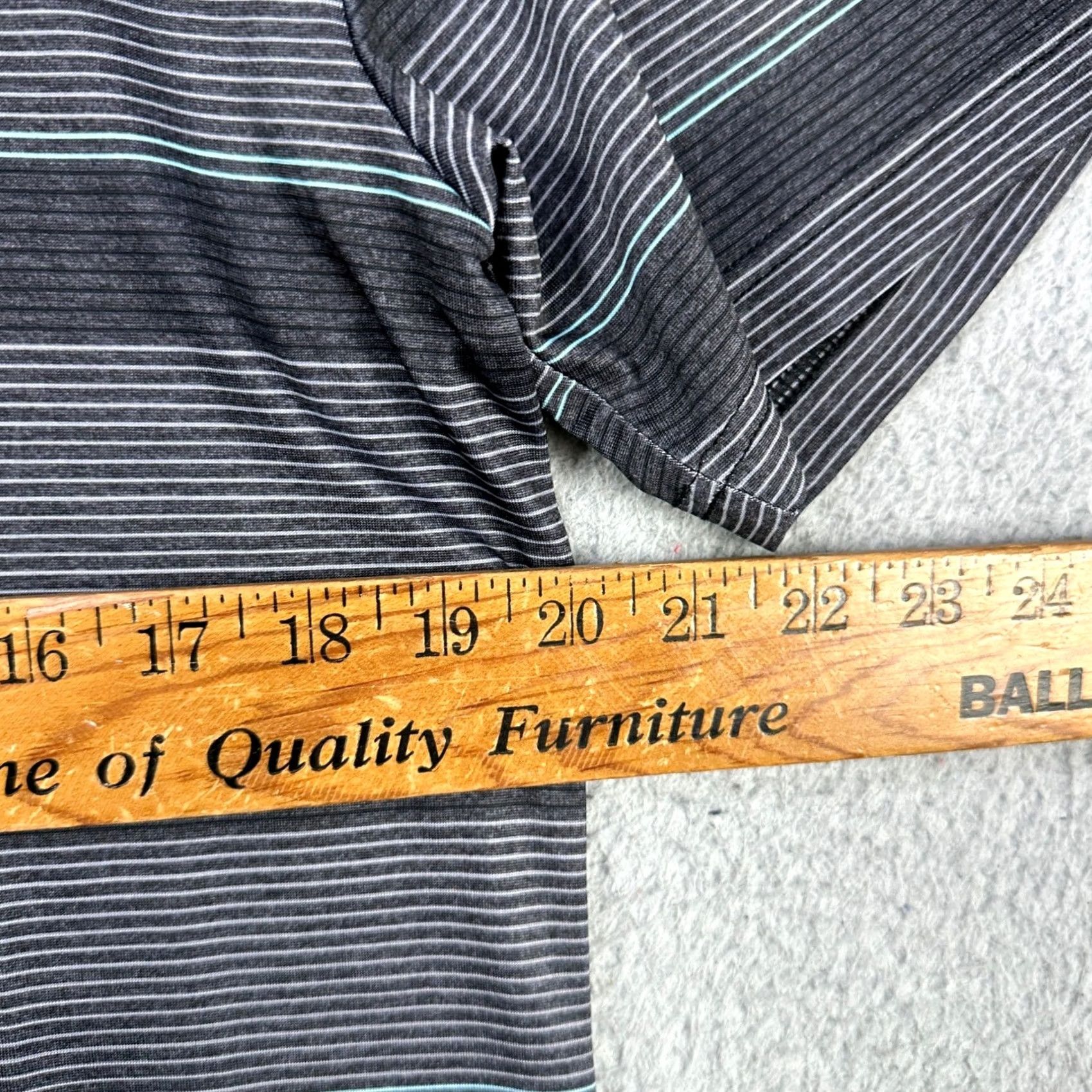 Callaway Callaway Polo Golf Shirt Small Gray Stripes Short Sleeve Mens Regular Fit Breathing Stretch Opti-Dri Rugby Golf Ladies? Size US S / EU 44-46 / 1 - 6 Thumbnail