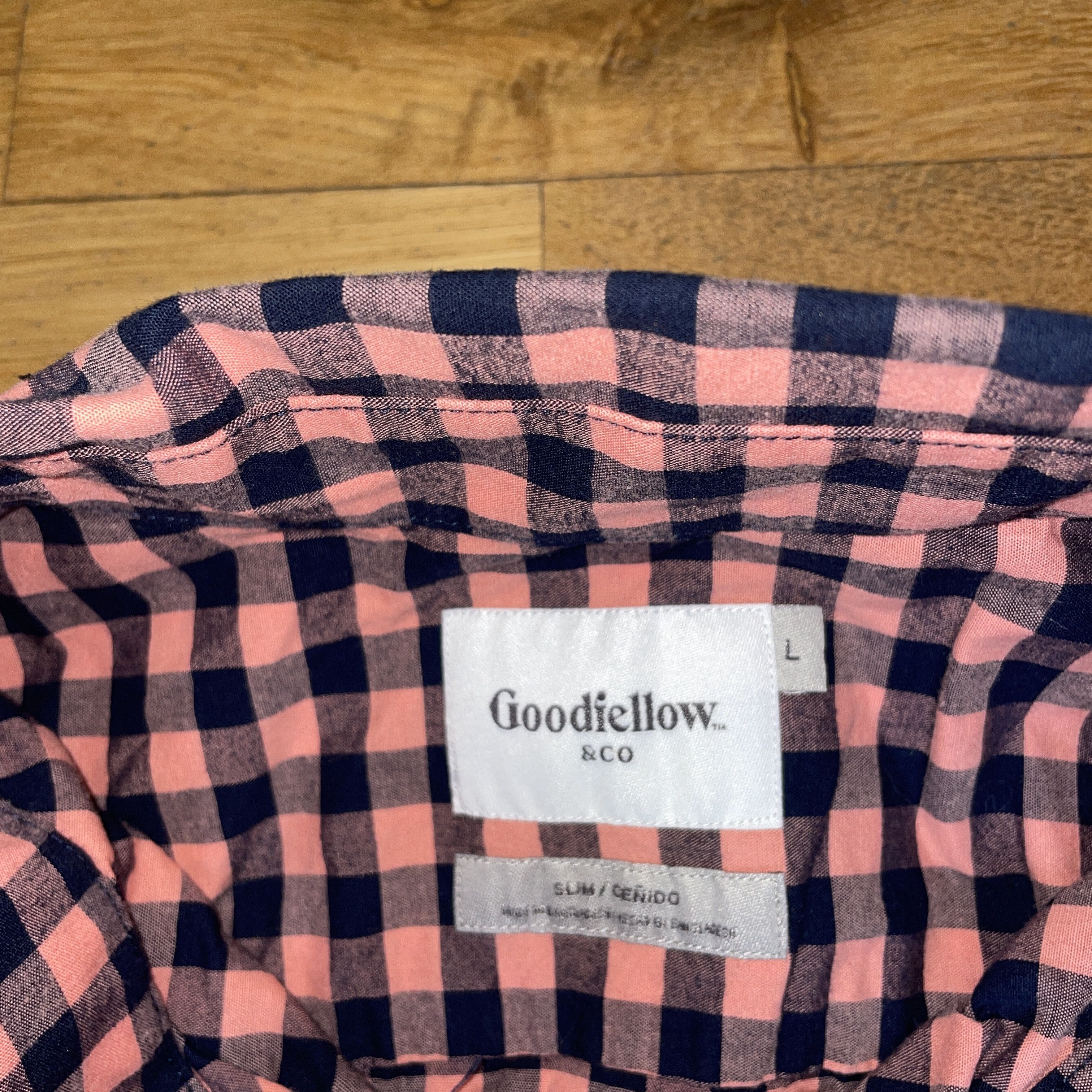 Other Goodfellow Men's Fashion Slim Check Shirt Size L Size US L / EU 52-54 / 3 - 2 Thumbnail