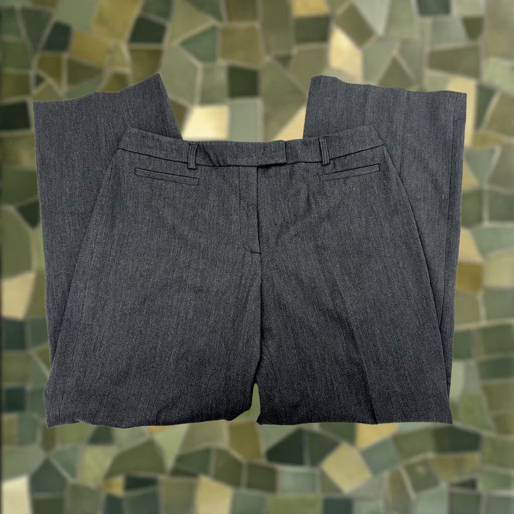 Vintage Thalian Womens Dress Pants Size 12P Petite Gray Pants Size 34" / US 12 / IT 48 - 1 Thumbnail
