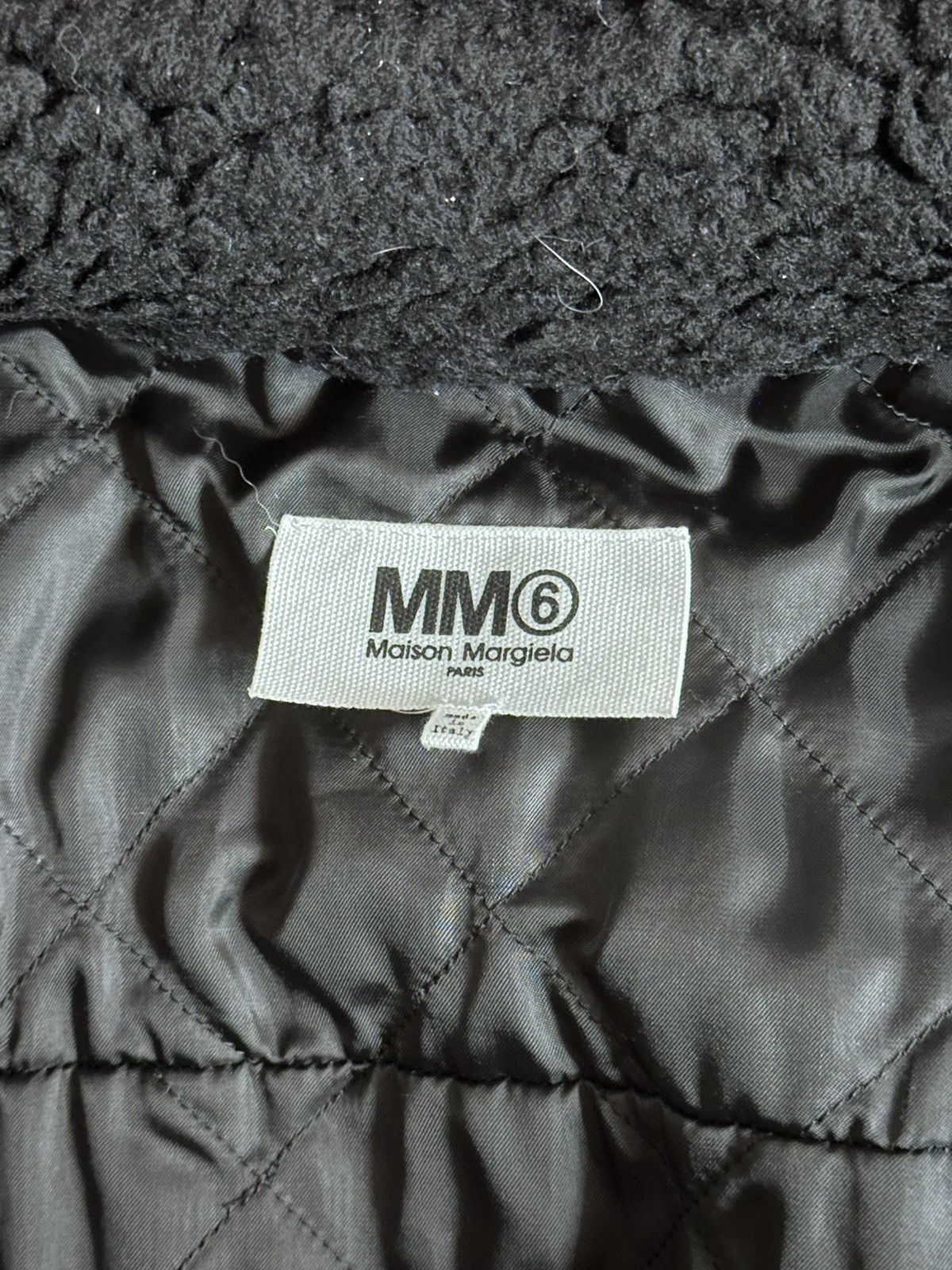 Maison Margiela MM6 faux shearling denim jacket Size US L / EU 52-54 / 3 - 4 Thumbnail