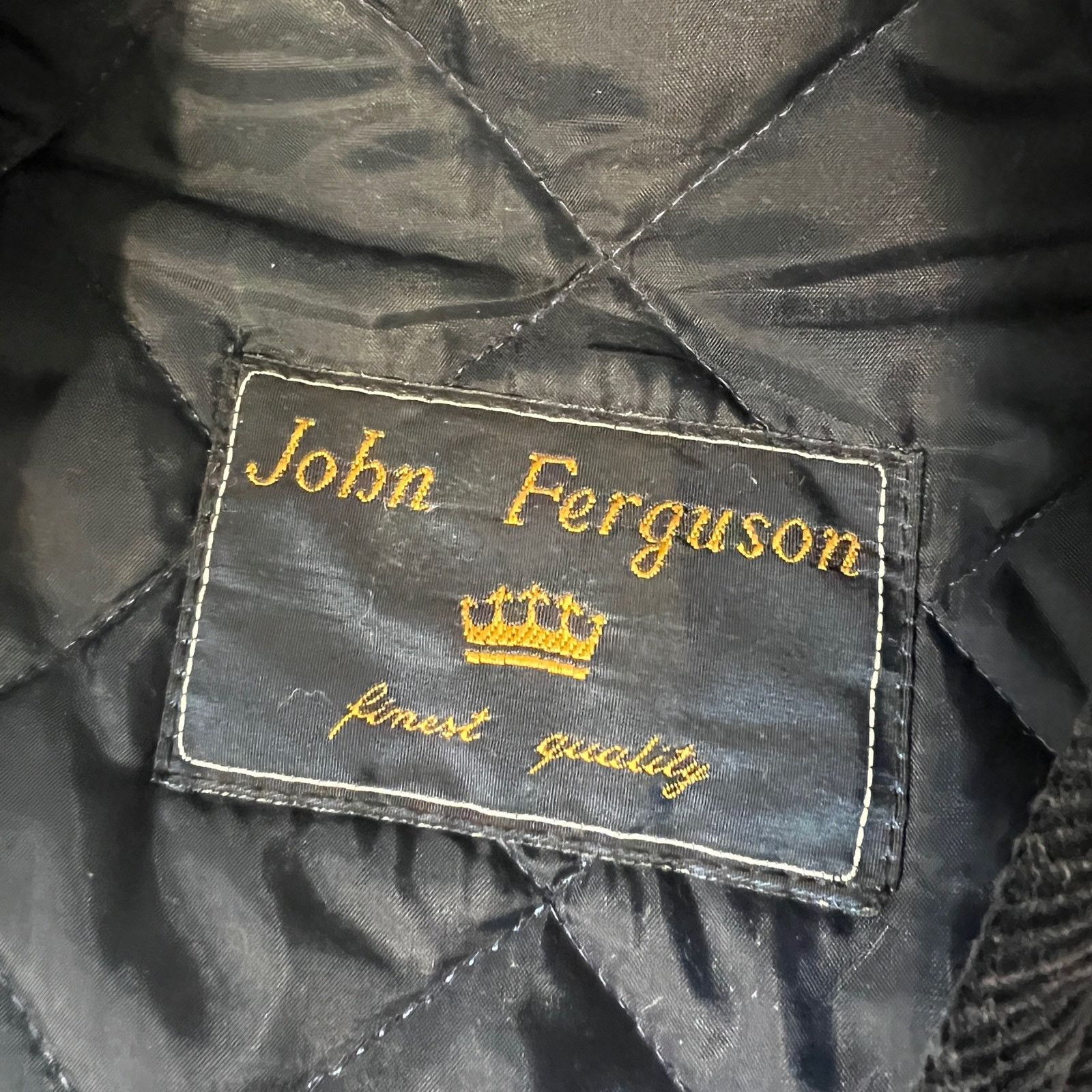 Vintage John Ferguson Quilted Vest Navy Blue Vintage Size US M / EU 48-50 / 2 - 3 Thumbnail