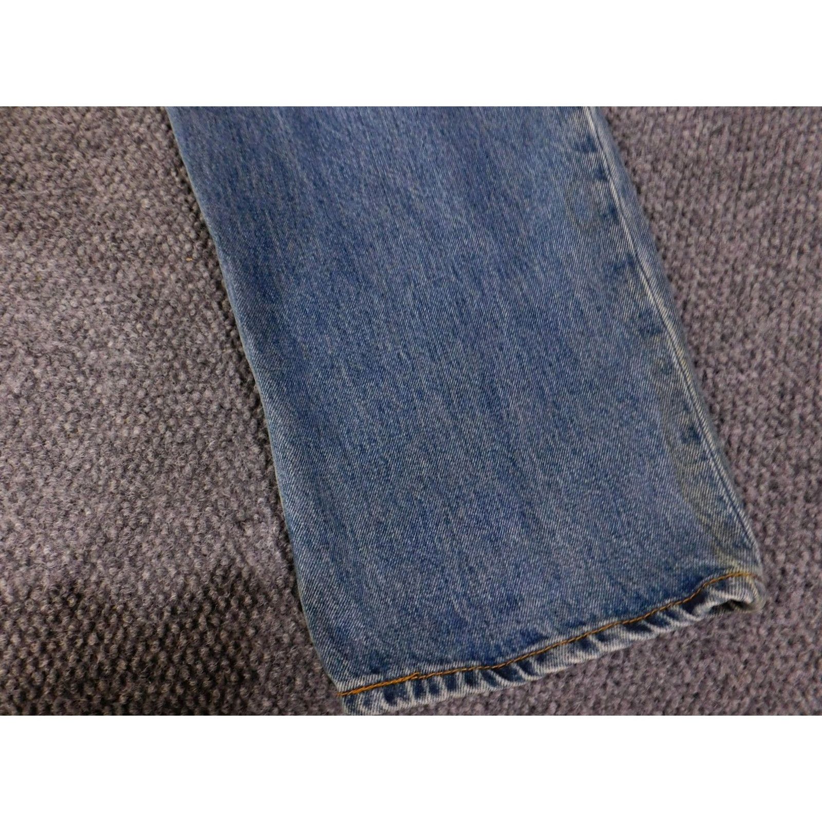 Levi's Levi's 550 Jeans Mens 44x30 Blue Medium Wash Relaxed Fit Tapered Leg Zip Fly Size US 30 / EU 46 - 6 Thumbnail